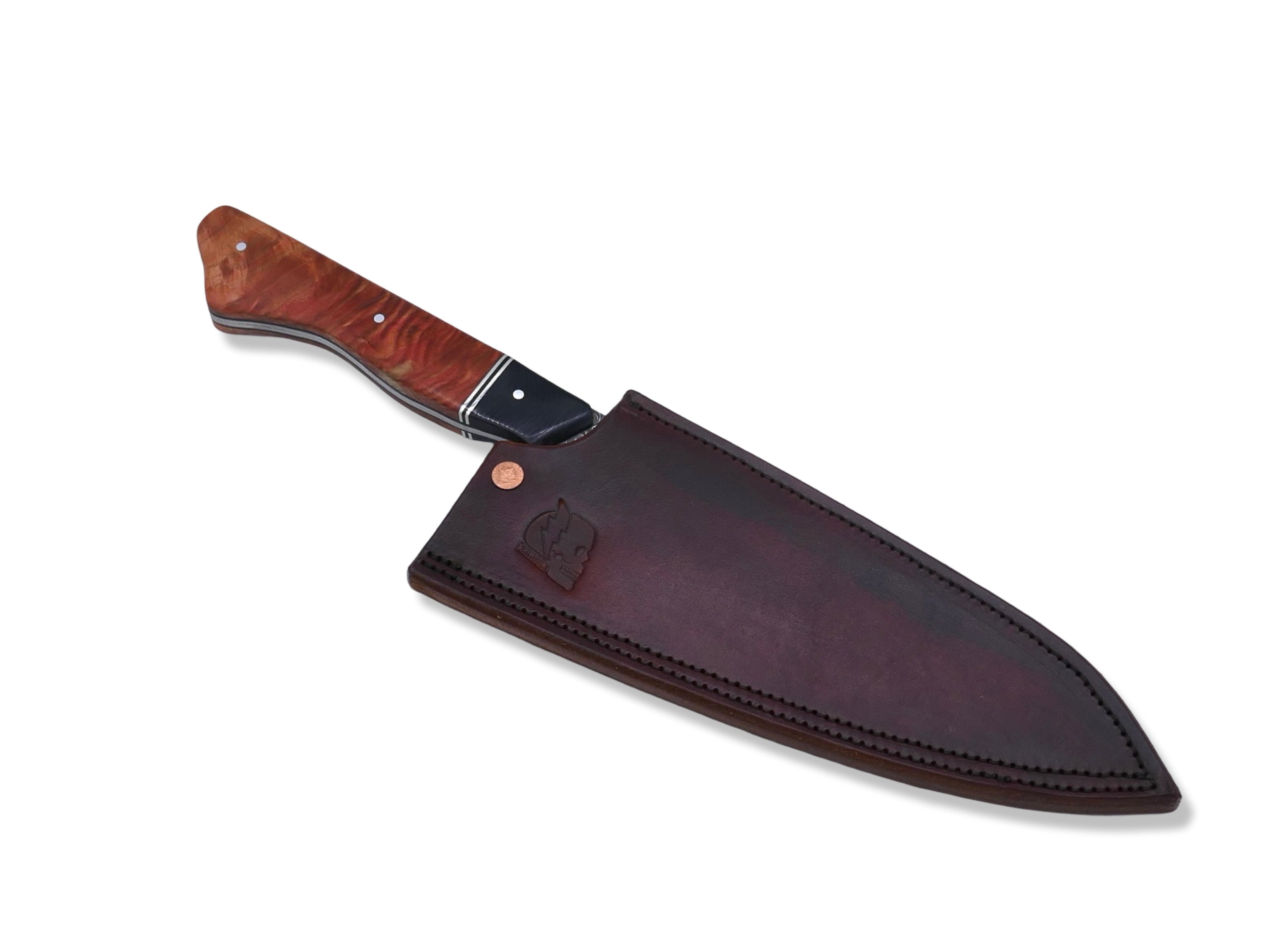 Custom Vegas Forge Stainless Damascus Gyuto