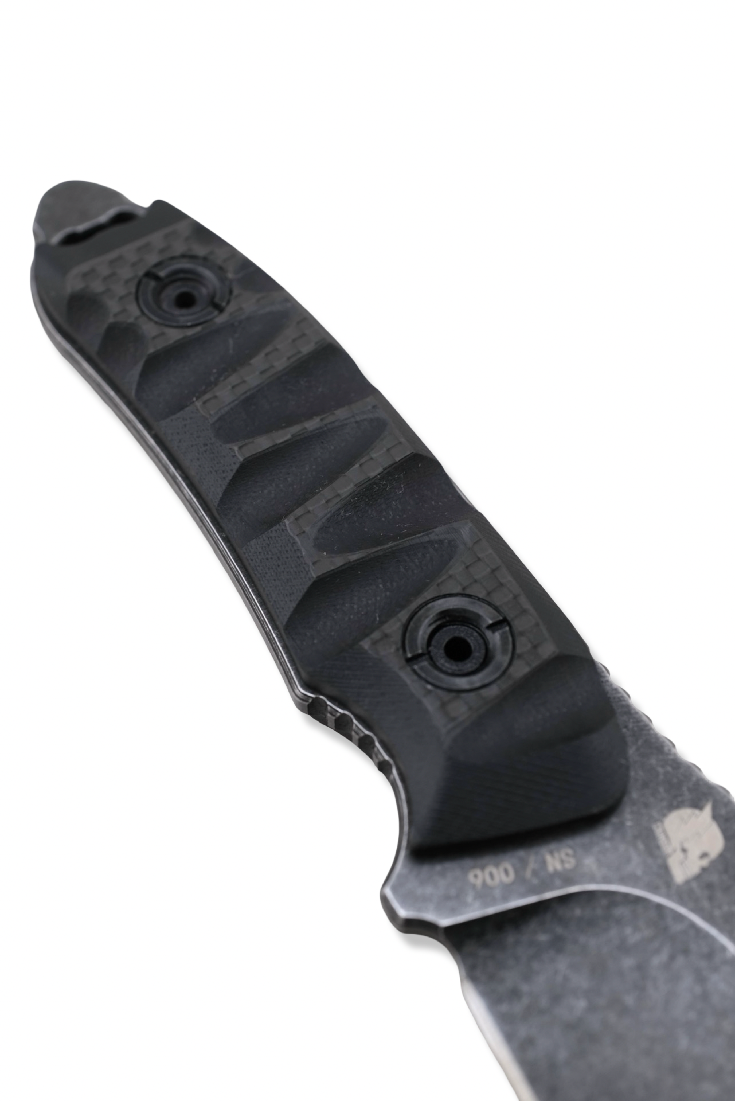 Viper II - Dark Stonewash / Textured Carbon Fiber Handle / Kydex Sheath Included