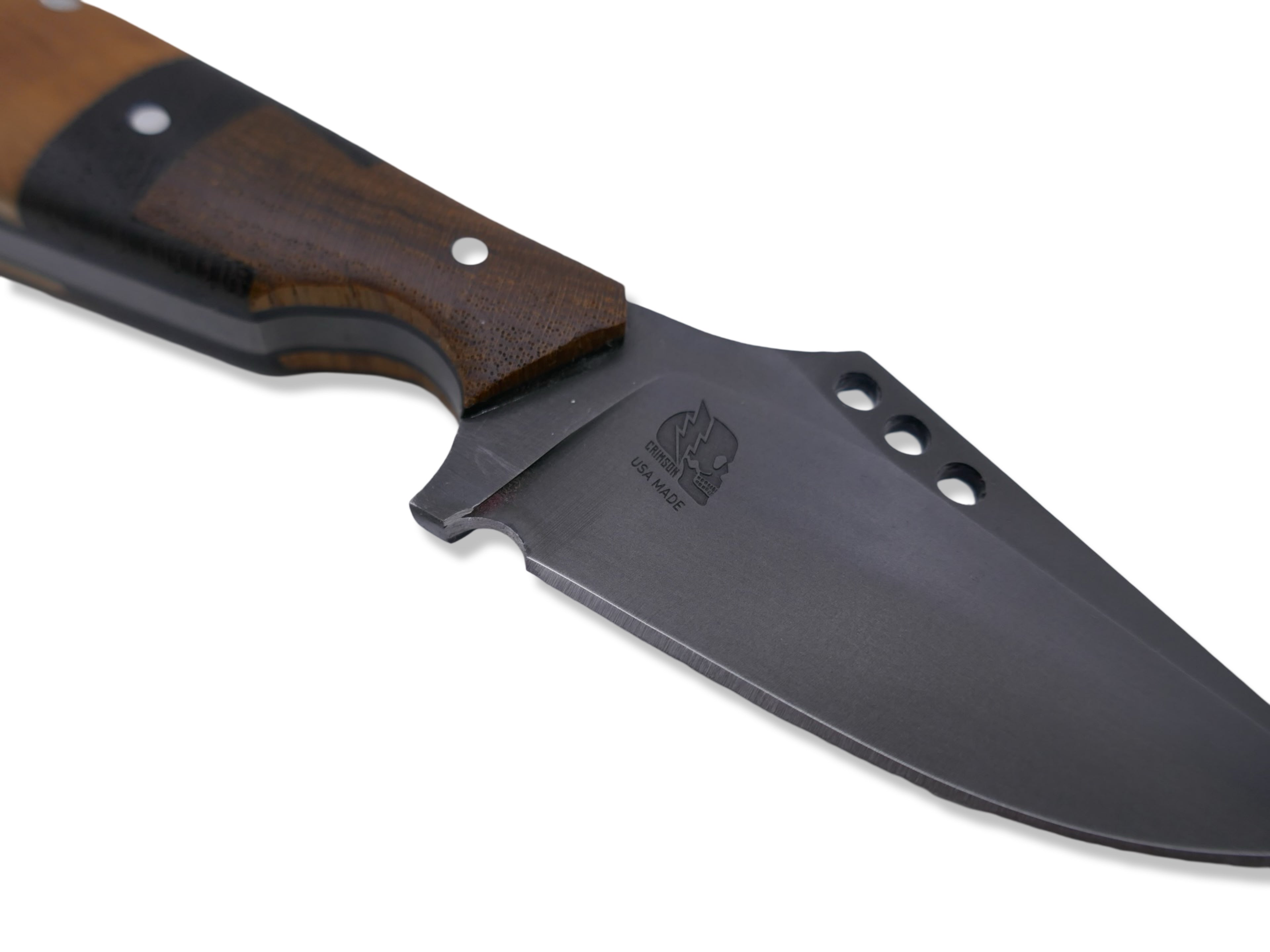 The Duke - Tungsten Finish / Teak / Wenge / Walnut Dovetail Joint by Chris Cole