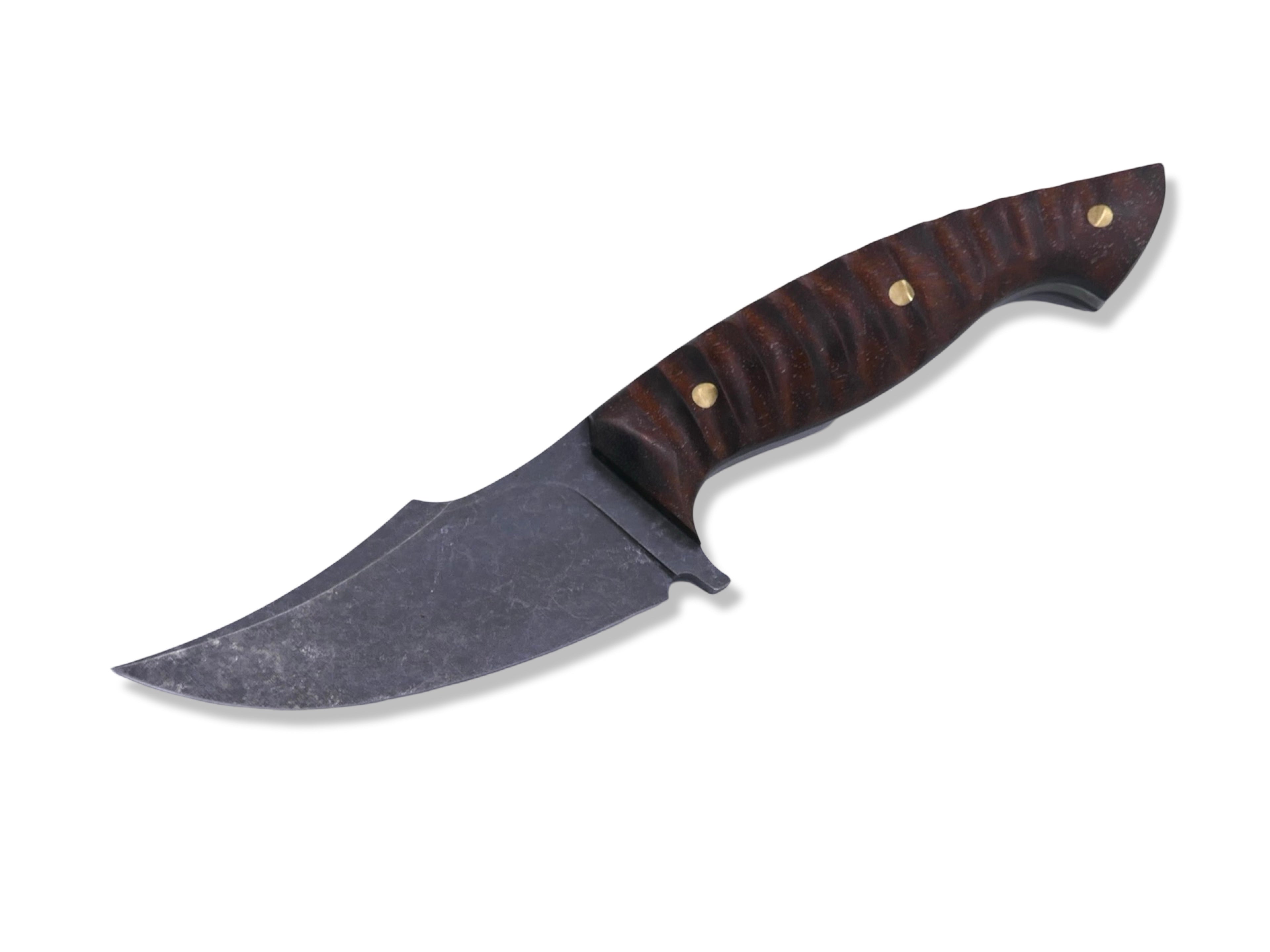 Neil T Kamimura Butter Cup - Magnacut / Sapele Handle / Black G-10 Liner