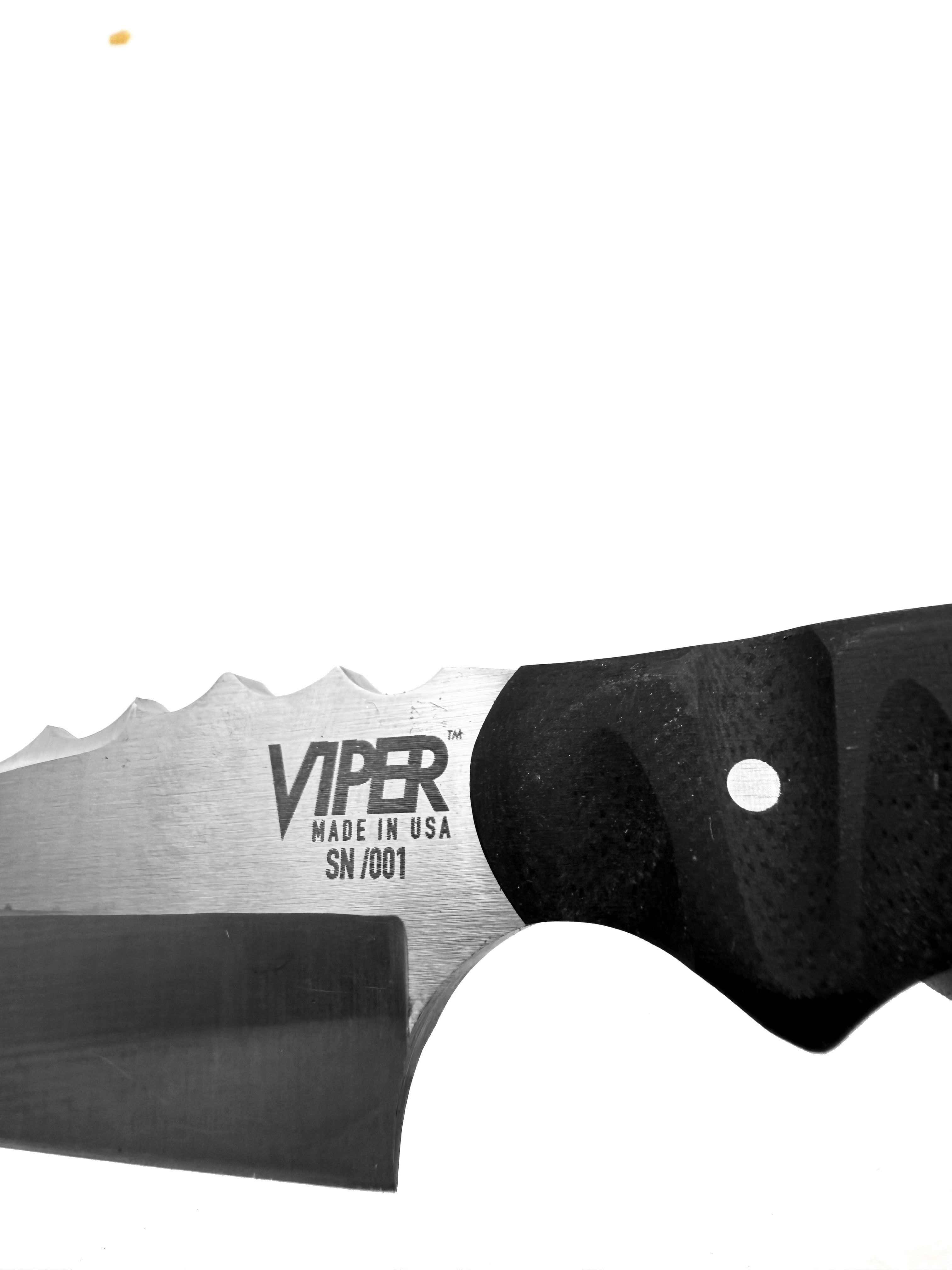 Viper - Satin Finish / G-10 Handle / Stainless Steel / Kydex Sheath