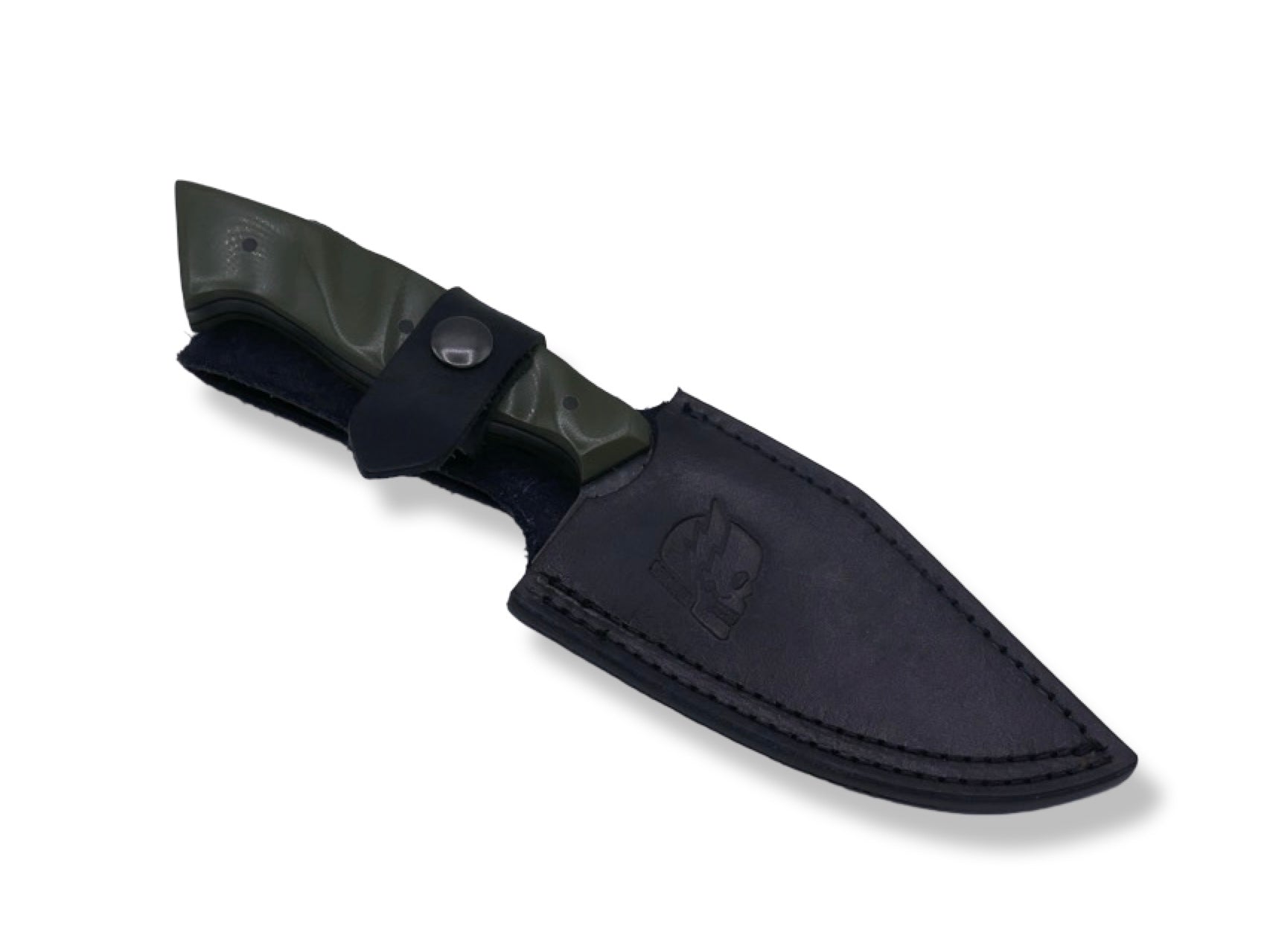 Reaper - Dark Stonewash / OD Green G-10 / Carbon Fiber Pins