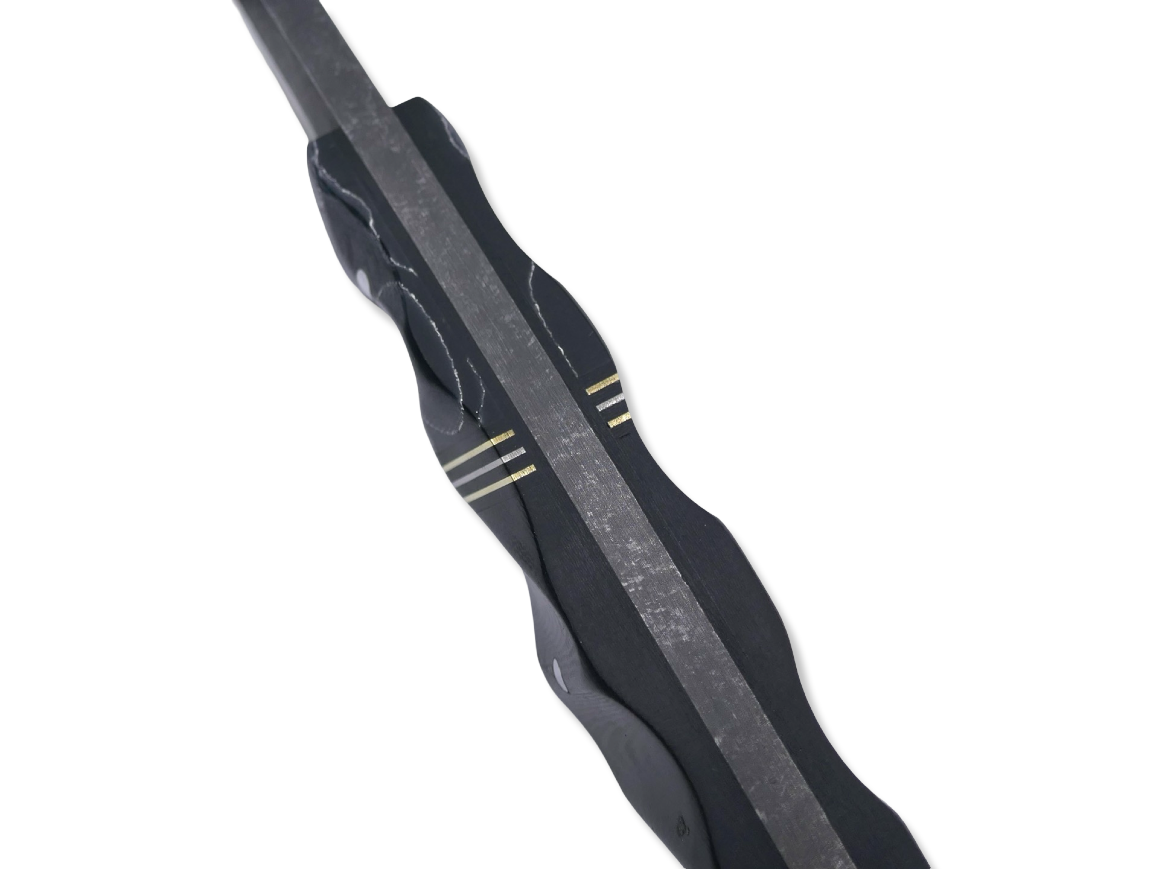 Kreaper Custom 1 of 1 -  Raffir Alume / Brass + Nickel Split / Black G-10