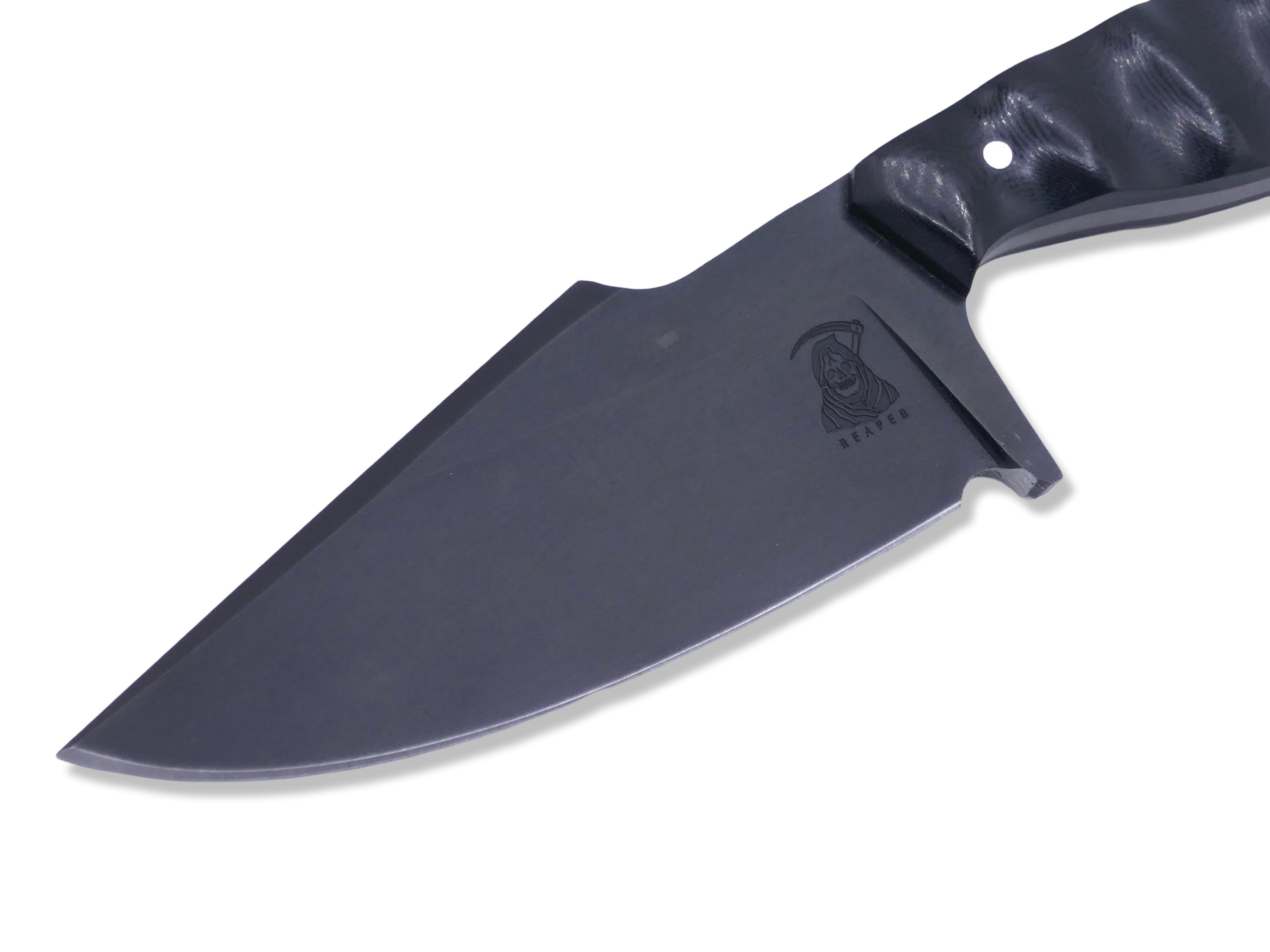 Reaper Custom 1 of 1  - Black Ops / Black G-10 / Camo Carbon Toxic Moss Handle
