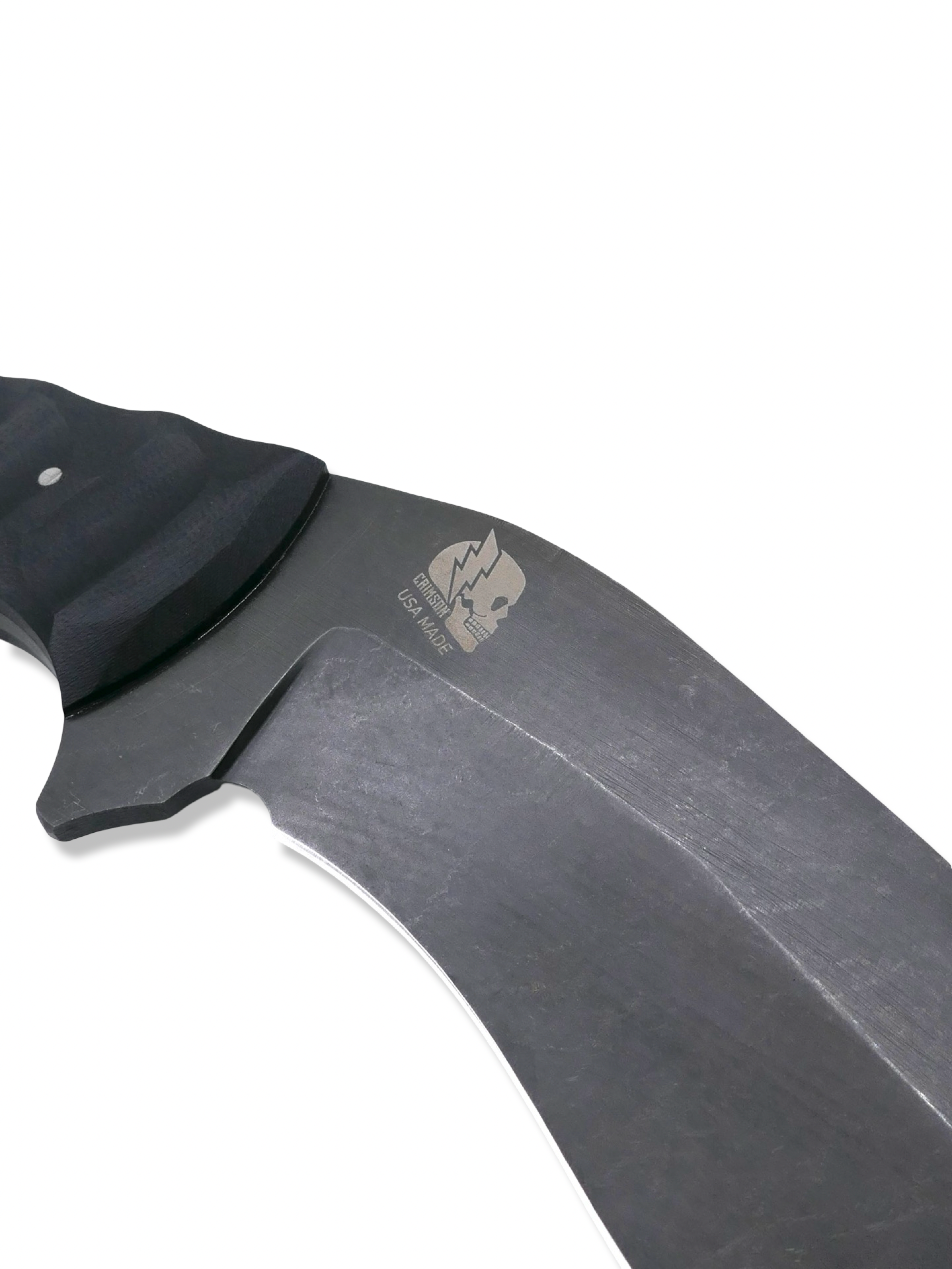 Bush Whacker Custom - Dark Stonewash / Black G-10 Handle