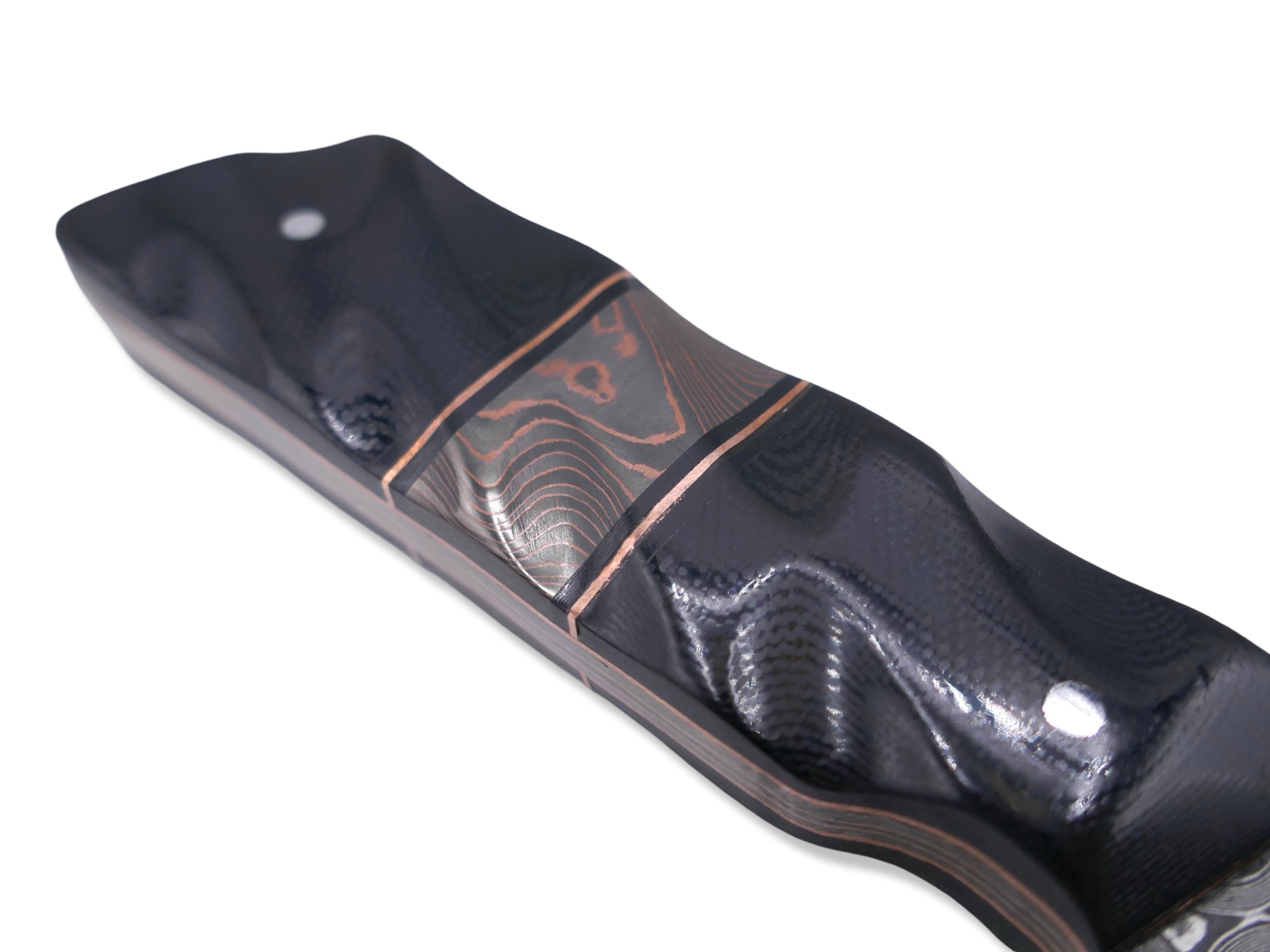 The Ripper x VEGAS FORGE - Custom Copper San Mai Field Craft Knife