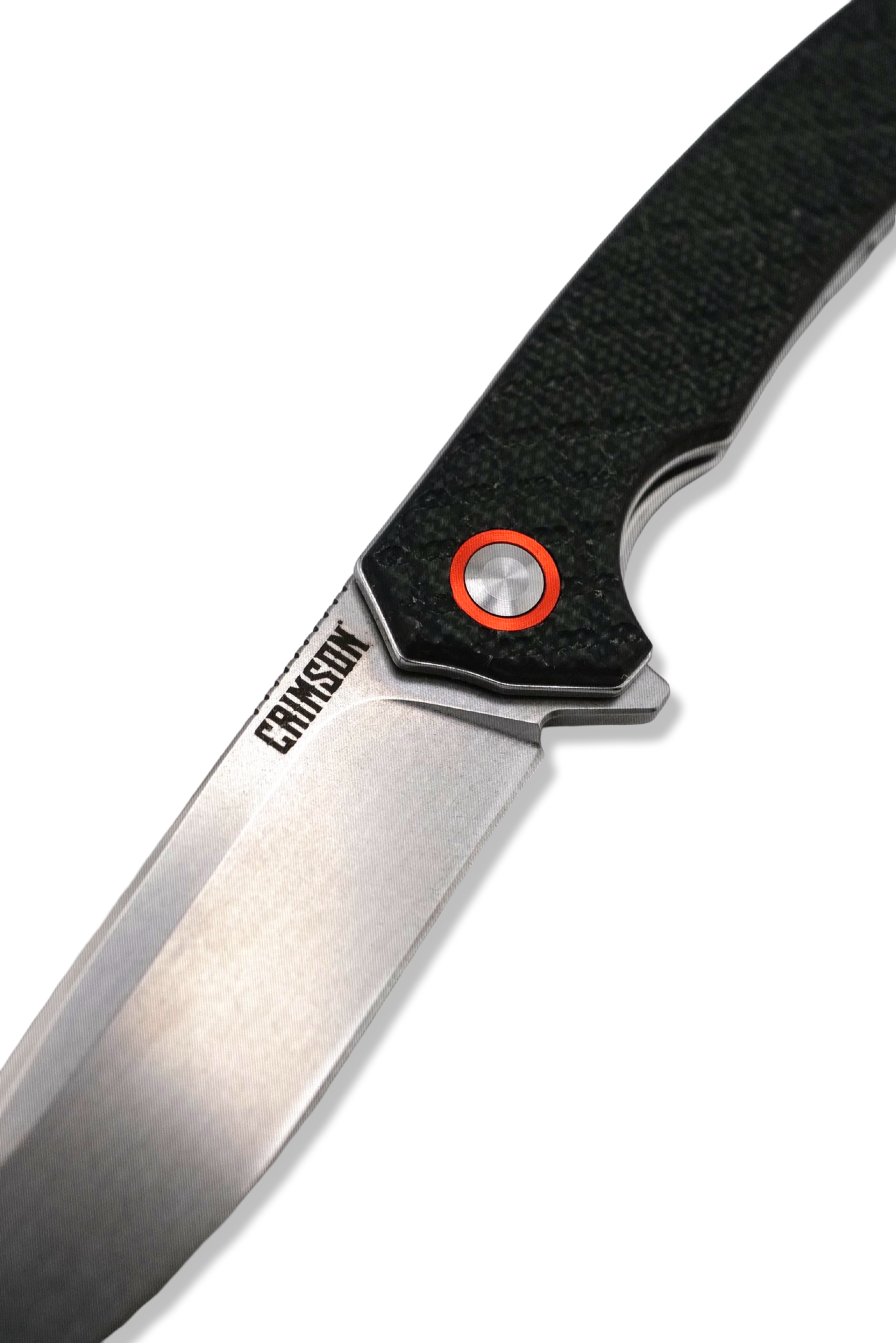 Interceptor Folder - Green Textured handle / Stonewash Blade