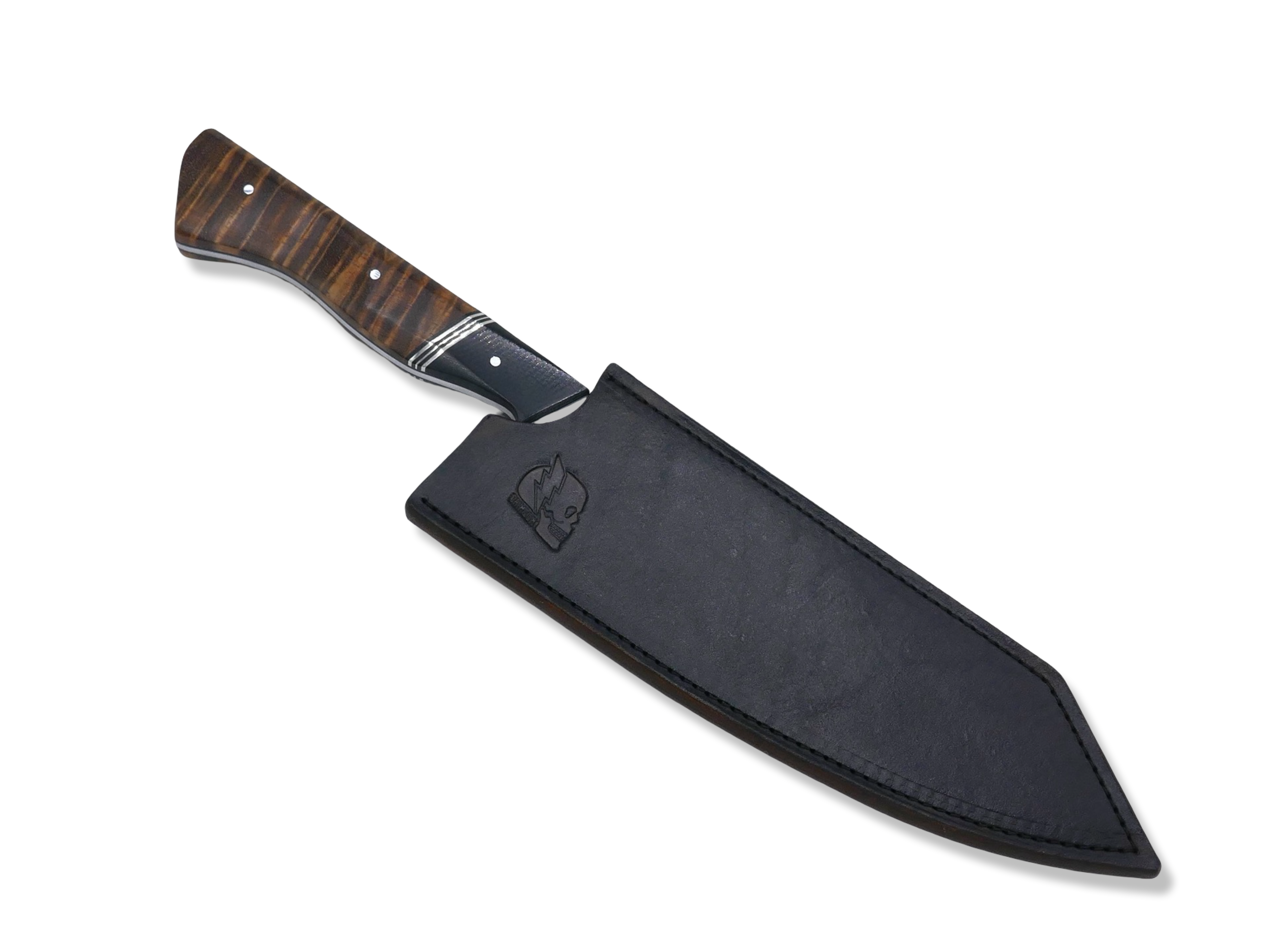 Chef Knife - Mirror Polish / Custom Deep Engraving