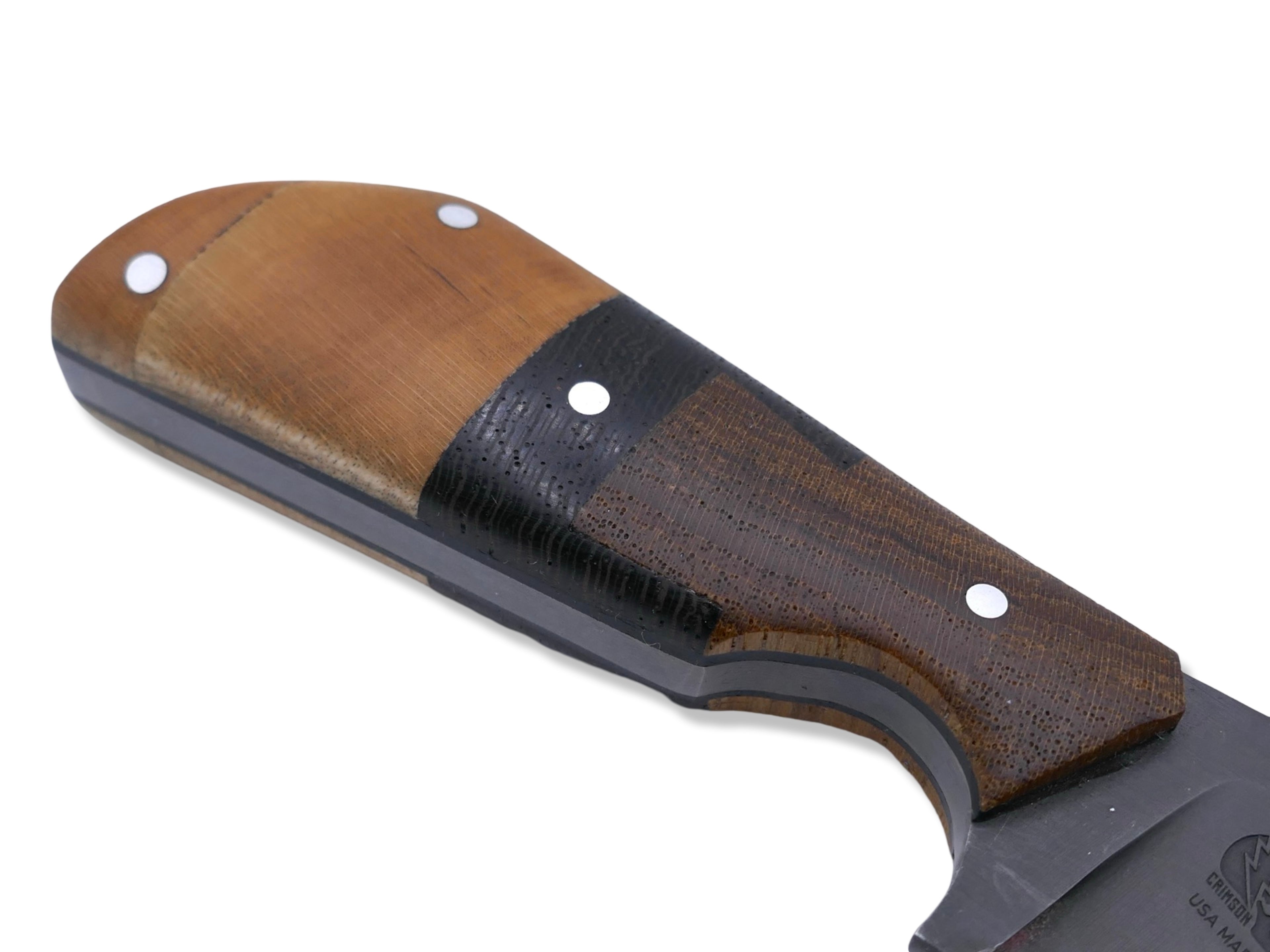 The Duke - Tungsten Finish / Teak / Wenge / Walnut Dovetail Joint by Chris Cole