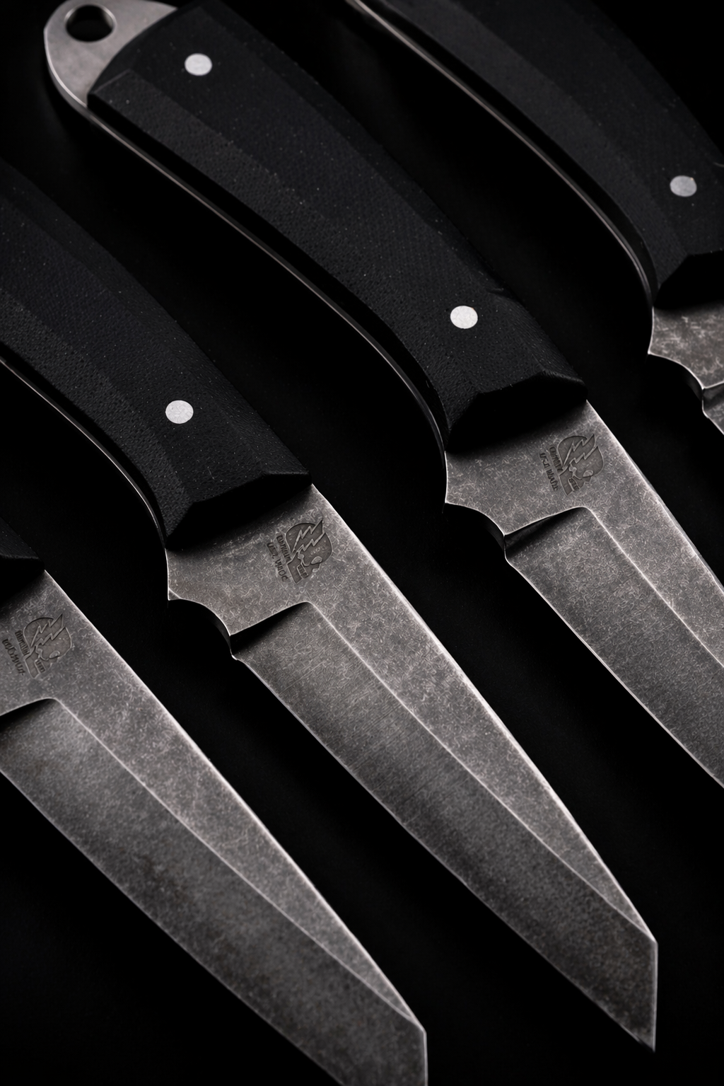 Sable EDC - Stonewash / Black G-10