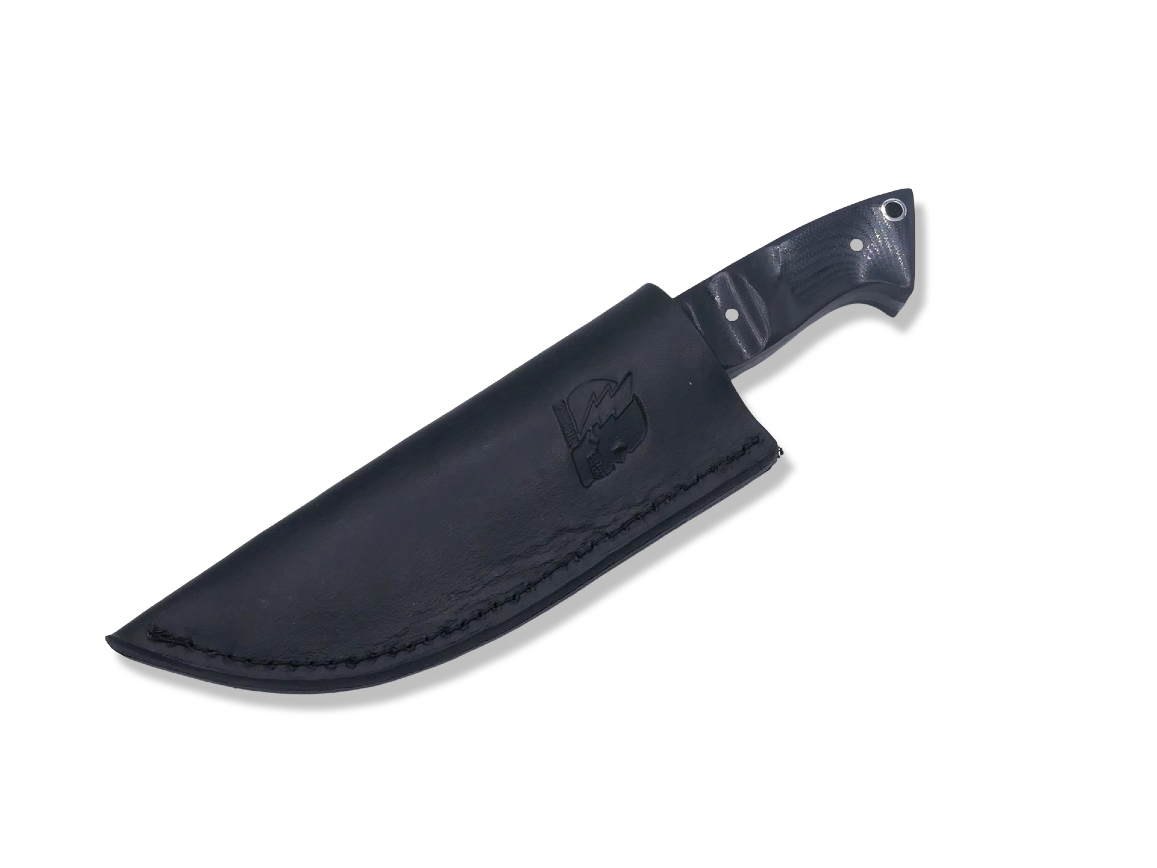Kreaper Custom 1 of 1 -  Carbon Fiber Front / Brass + Nickel Split / Black G-10
