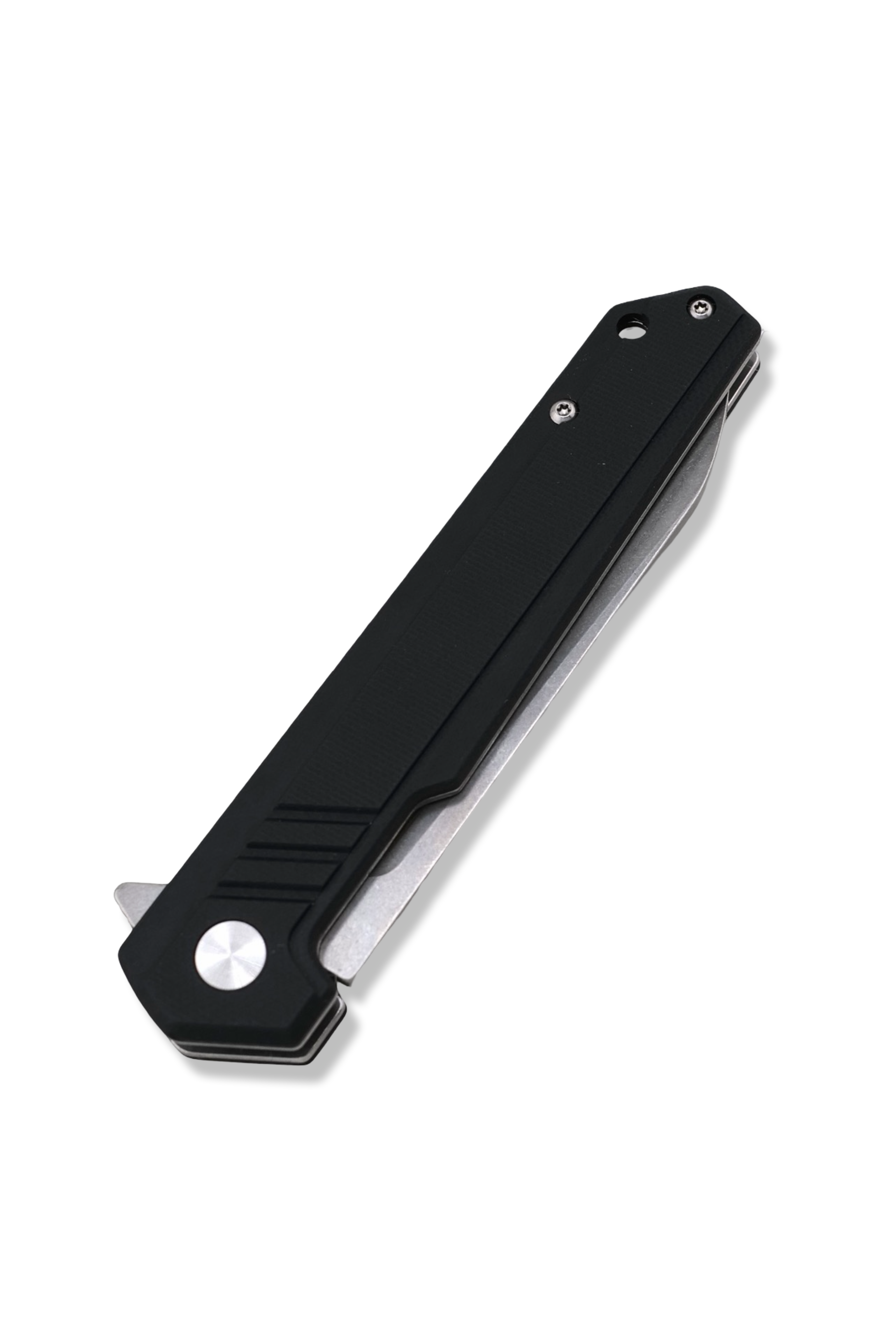 STRYKER Folder - Black G-10 Handle / Stonewash