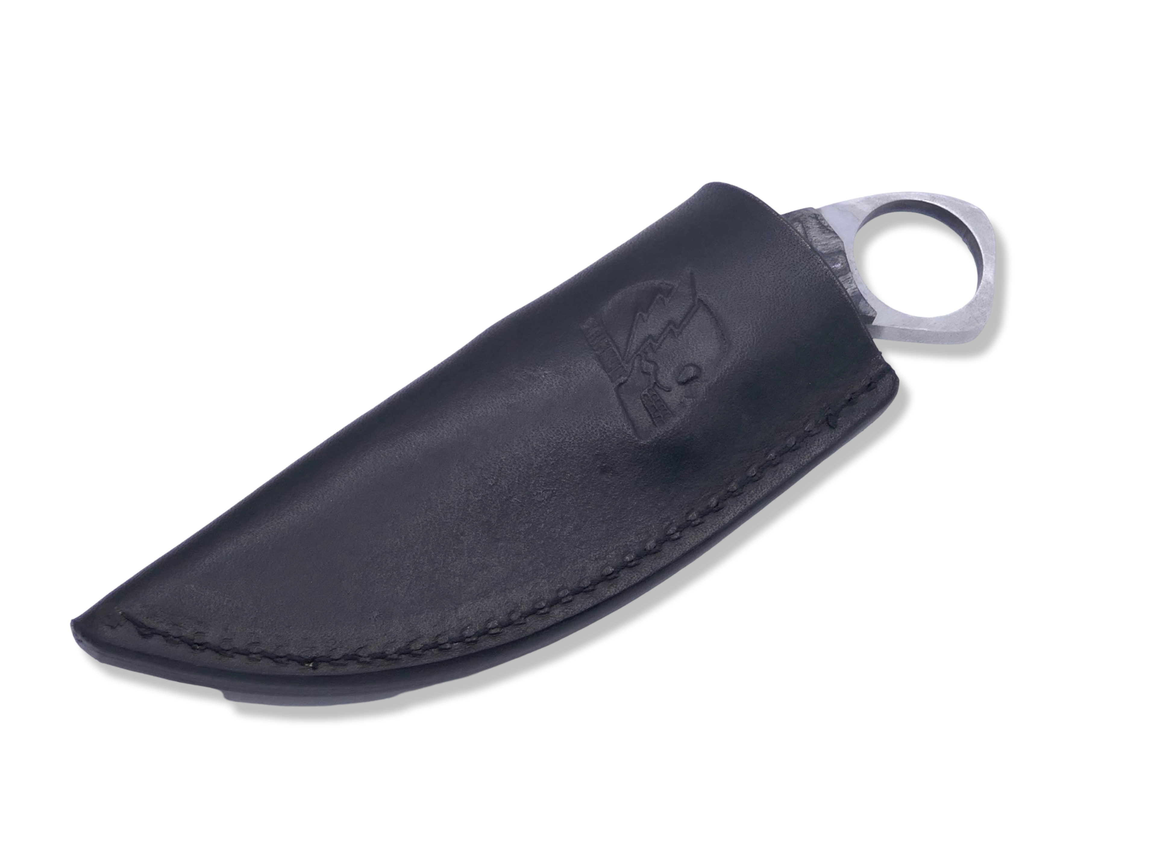 IRON WOLF Custom 1 of 1 - Satin Finish / Charcoal Wood Handle