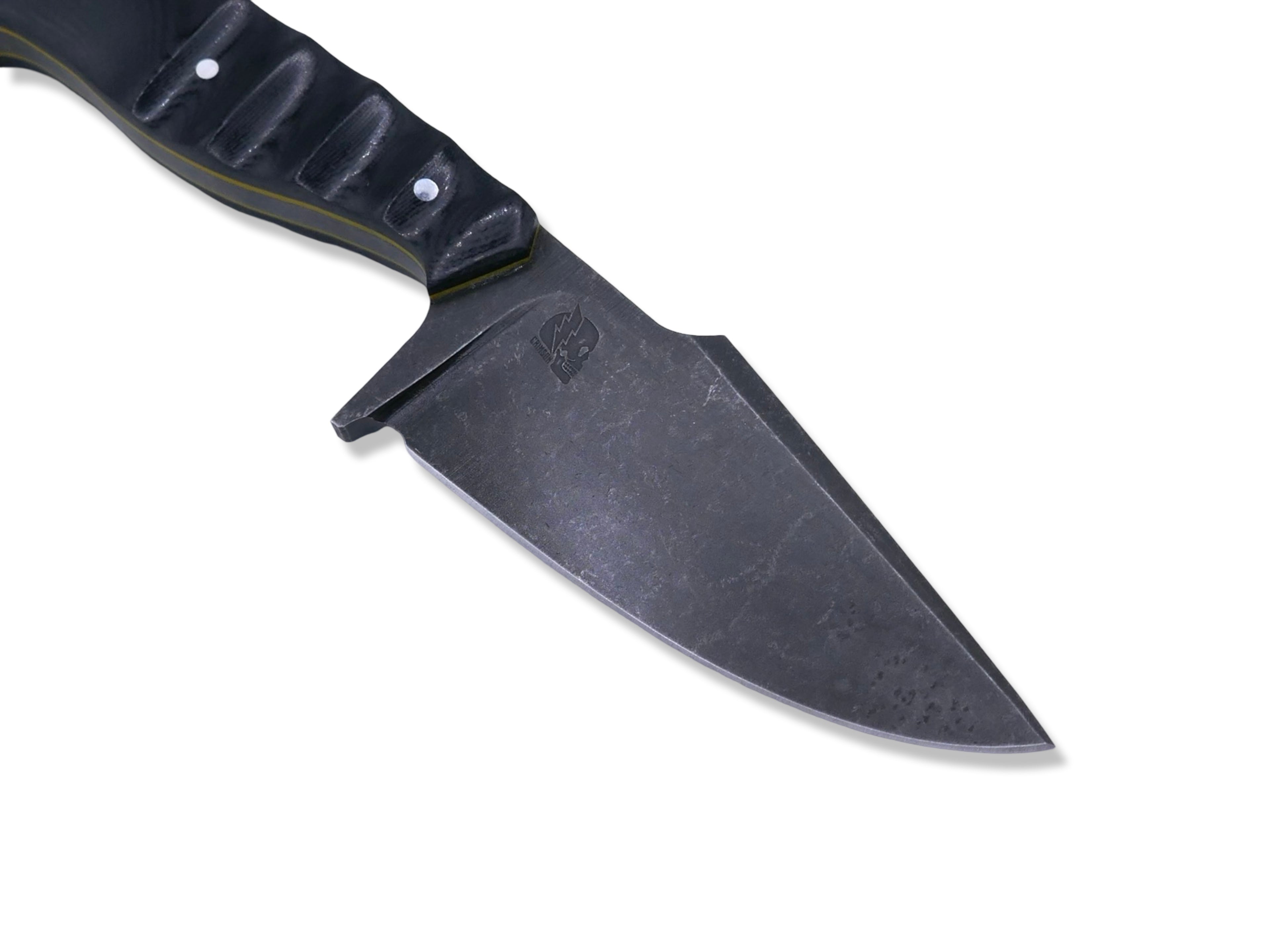 Reaper - Dark Stonewash / Black G-10 / Yellow G-10 Liner