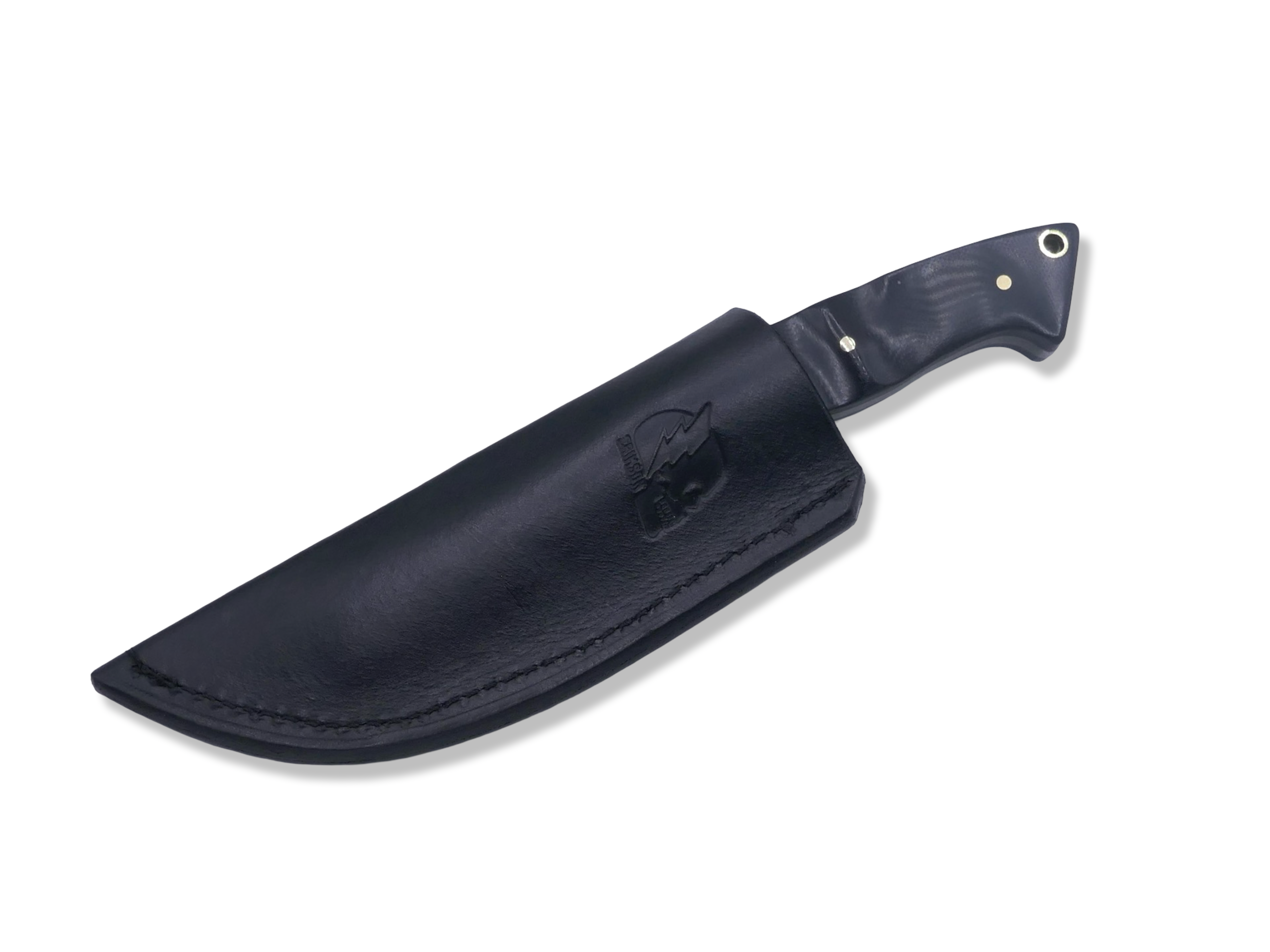 Combat Reaper Custom 1 of 1 - Camo Carbon / Triple Brass Split / Black G-10