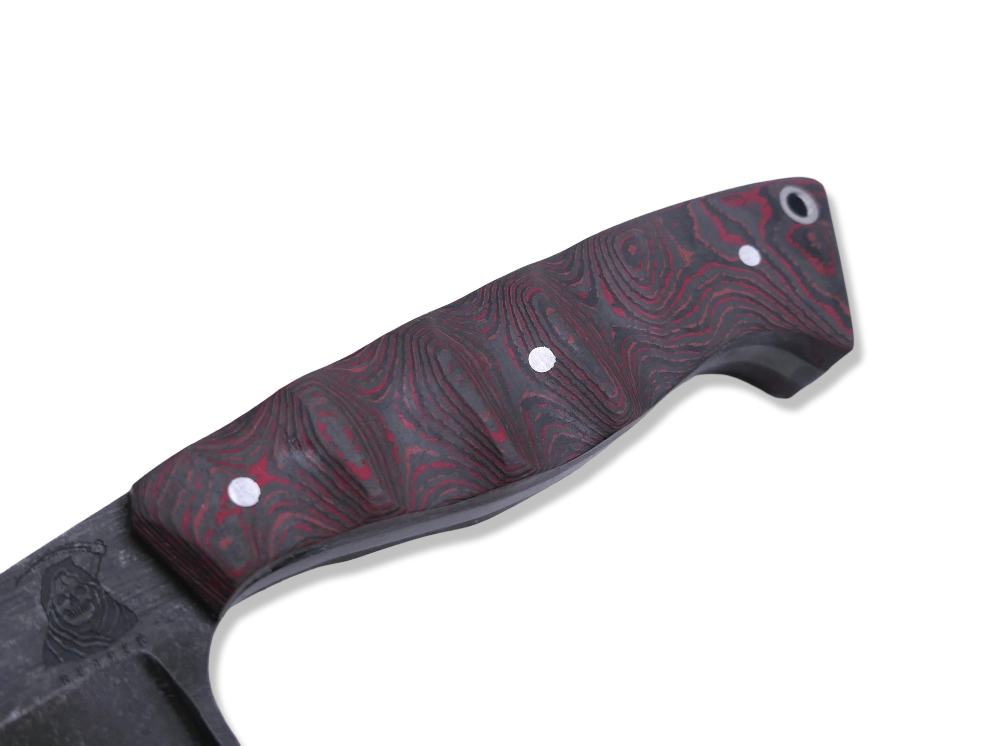 Reaper Custom 1 of 1  - Harpoon Grind / Dark Stonewash / Full Camo Carbon Handle
