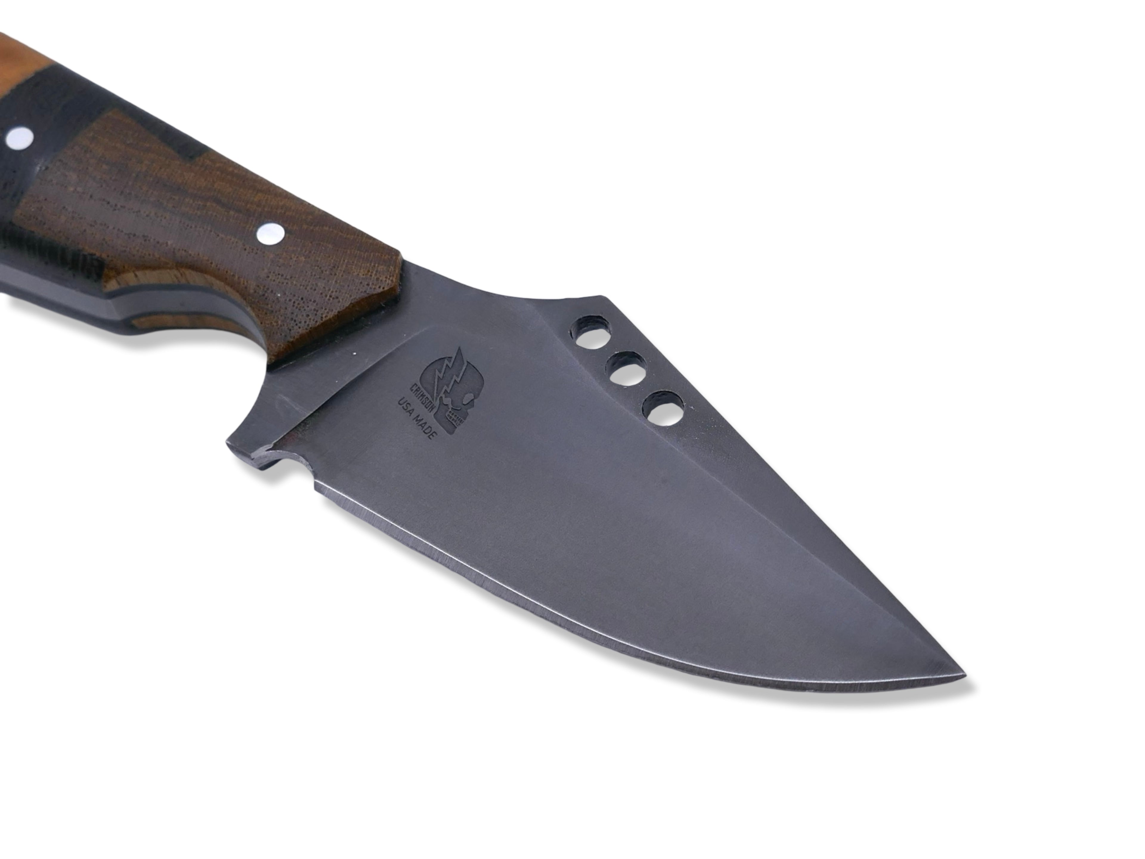 The Duke - Tungsten Finish / Teak / Wenge / Walnut Dovetail Joint by Chris Cole