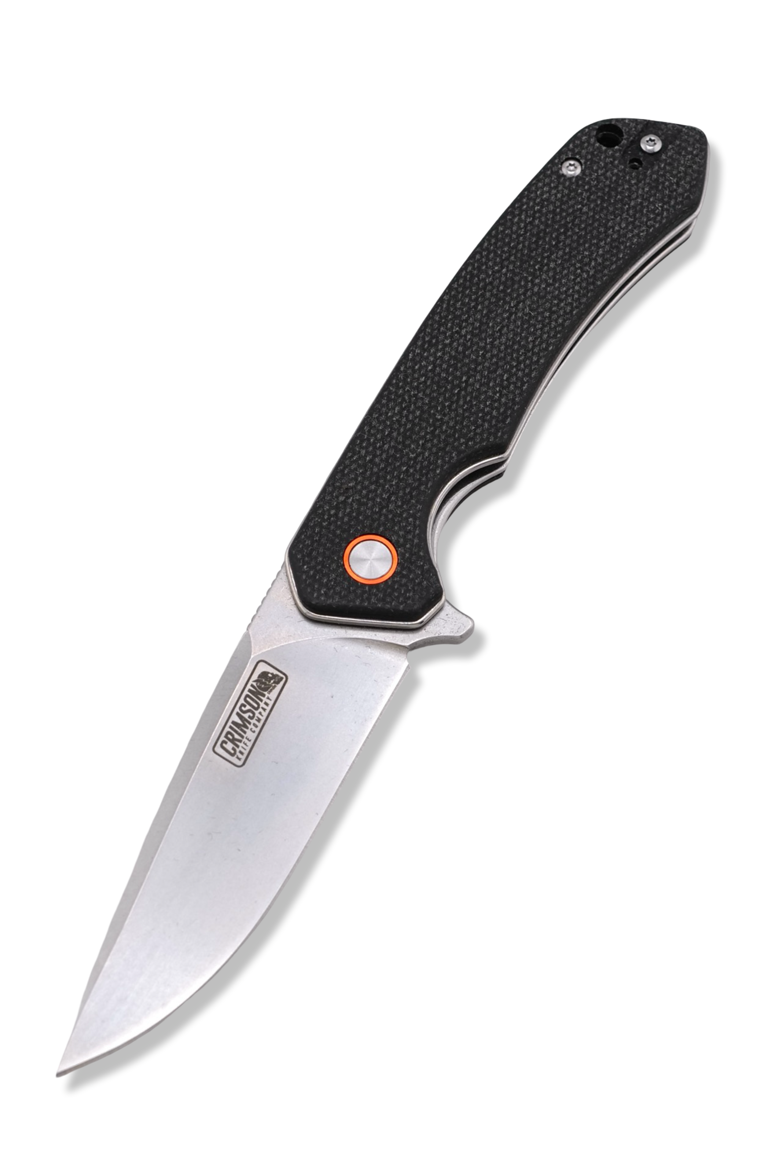 Copperhead Folder - Black Micarta Handle / Stonewash