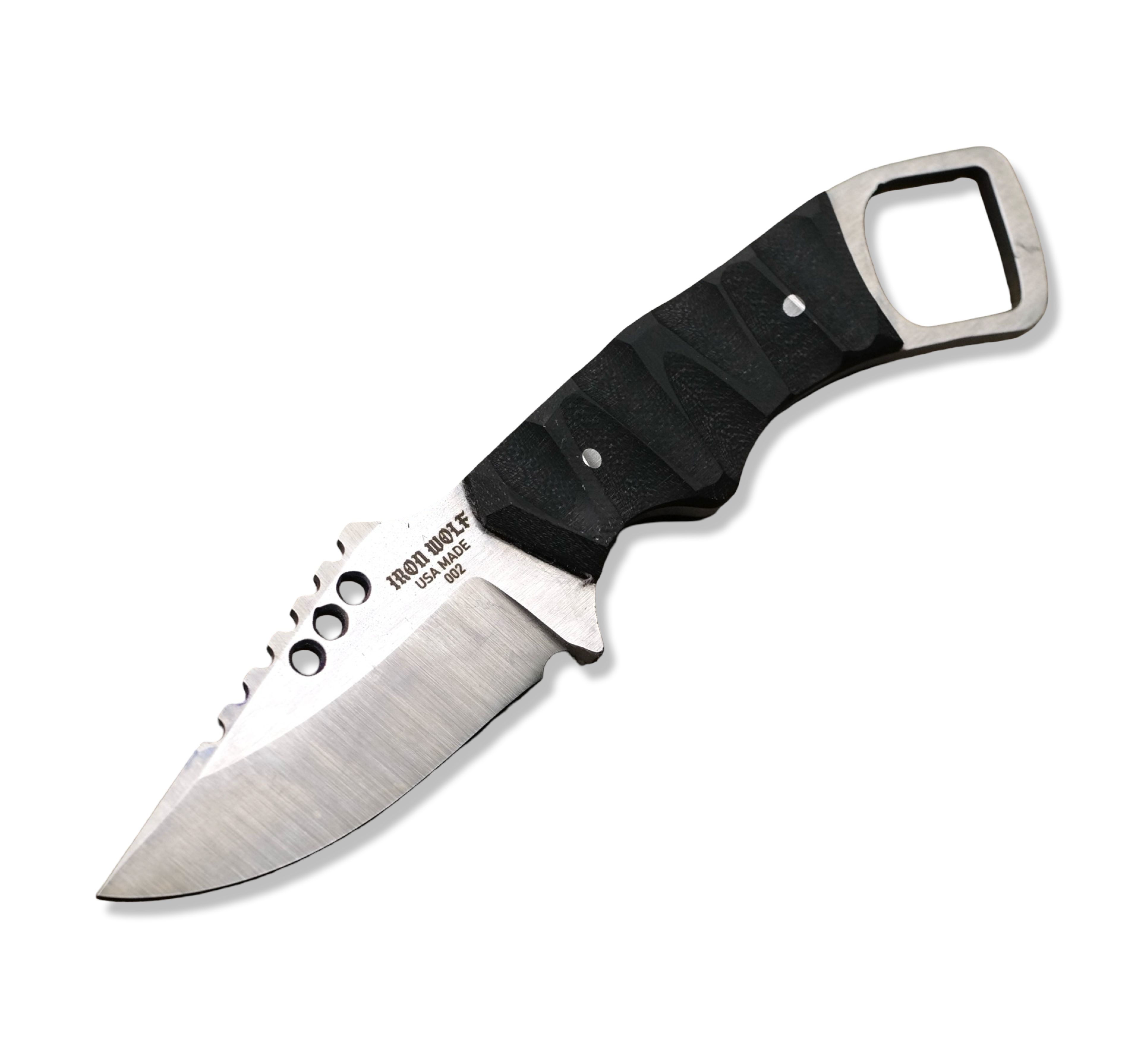 RPM Iron Wolf - Satin Finish / G-10 Handle / Stainless Steel / Kydex Sheath