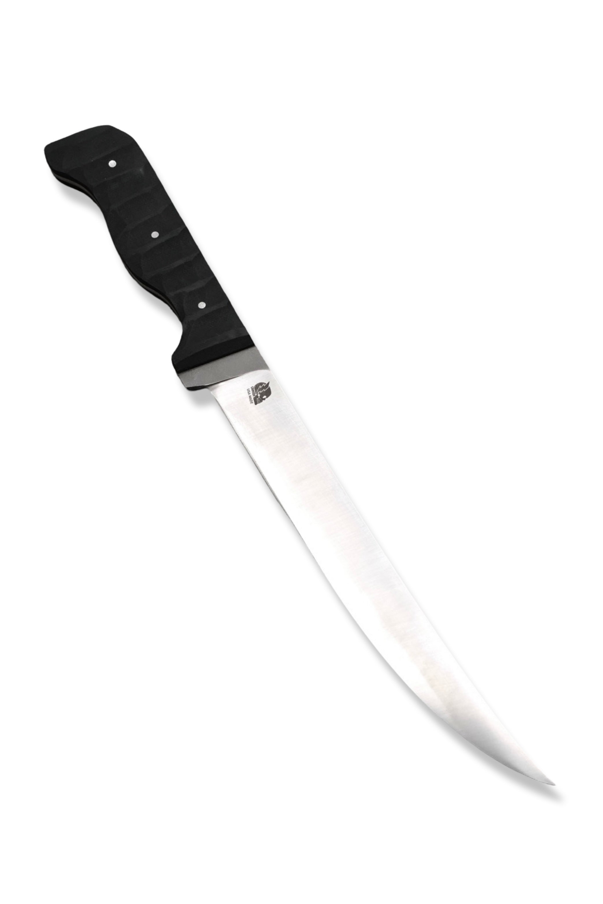 Kurano Filet - Satin Finish / Stainless Steel / Black G-10 Handle / Kydex Sheath