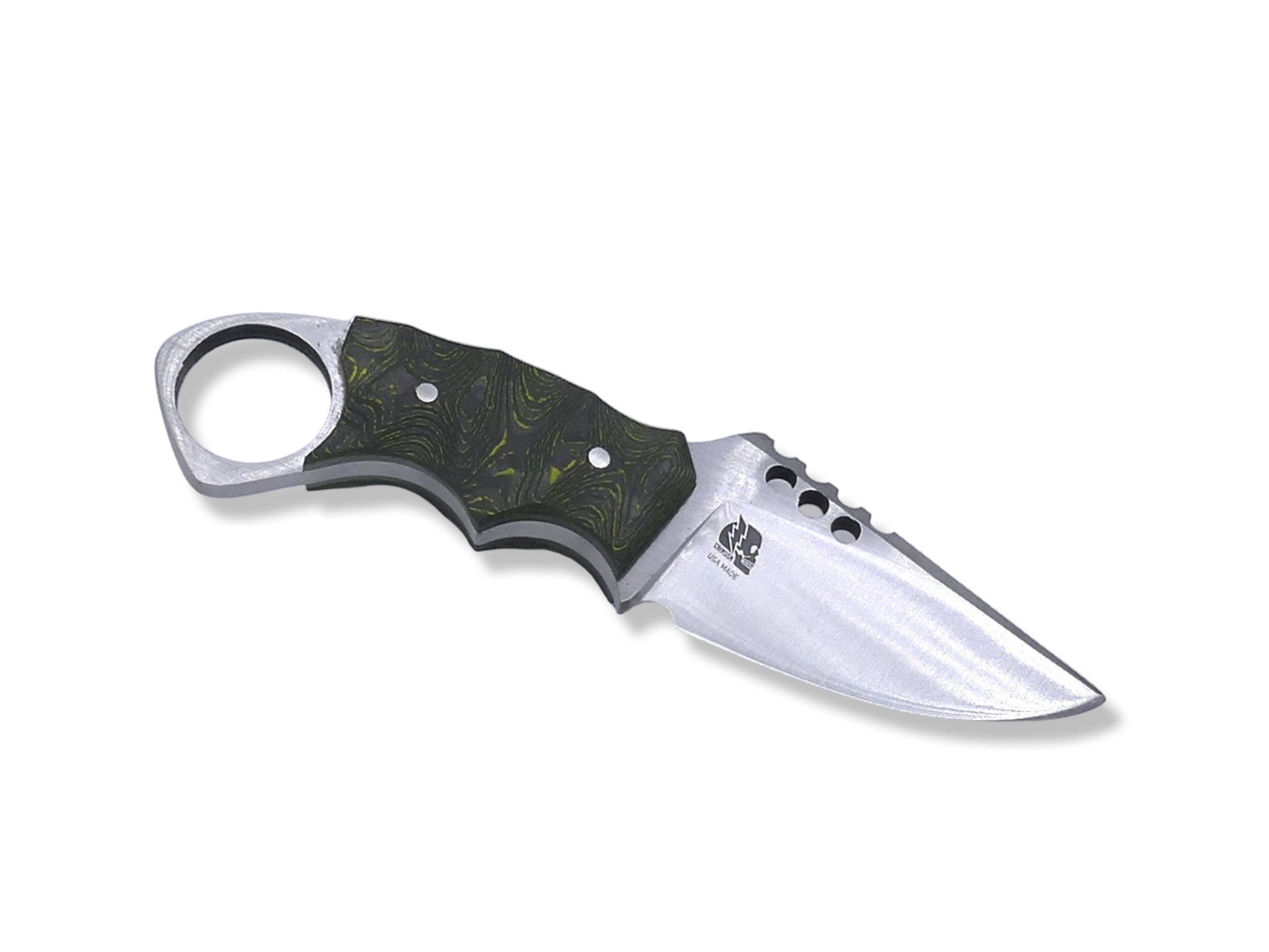 IRON WOLF Custom 1 of 1 - Satin Finish / Toxic Moss Camo Carbon / OD Green Liner