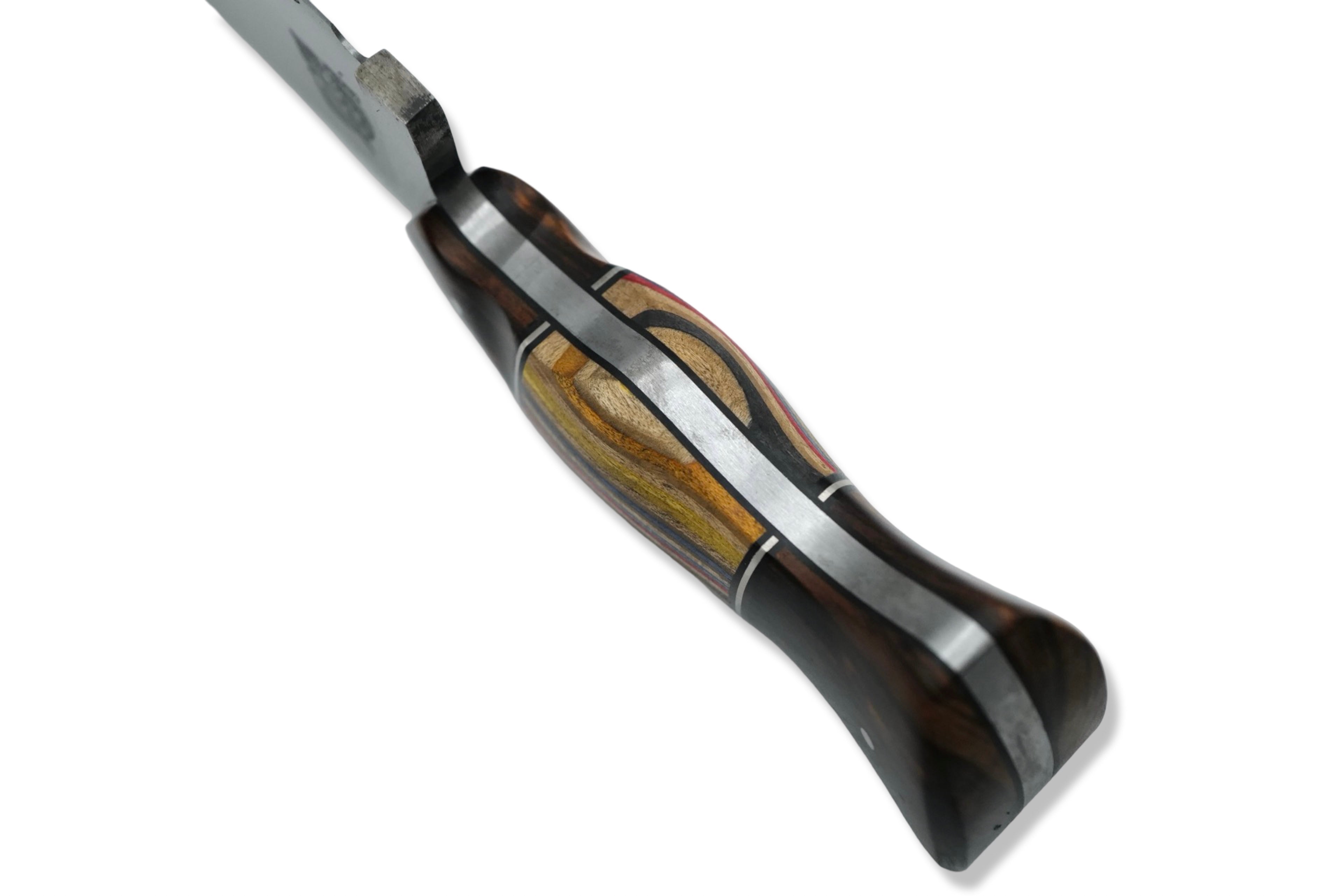 Custom Hollow Ground Bowie / Skateboard Handle