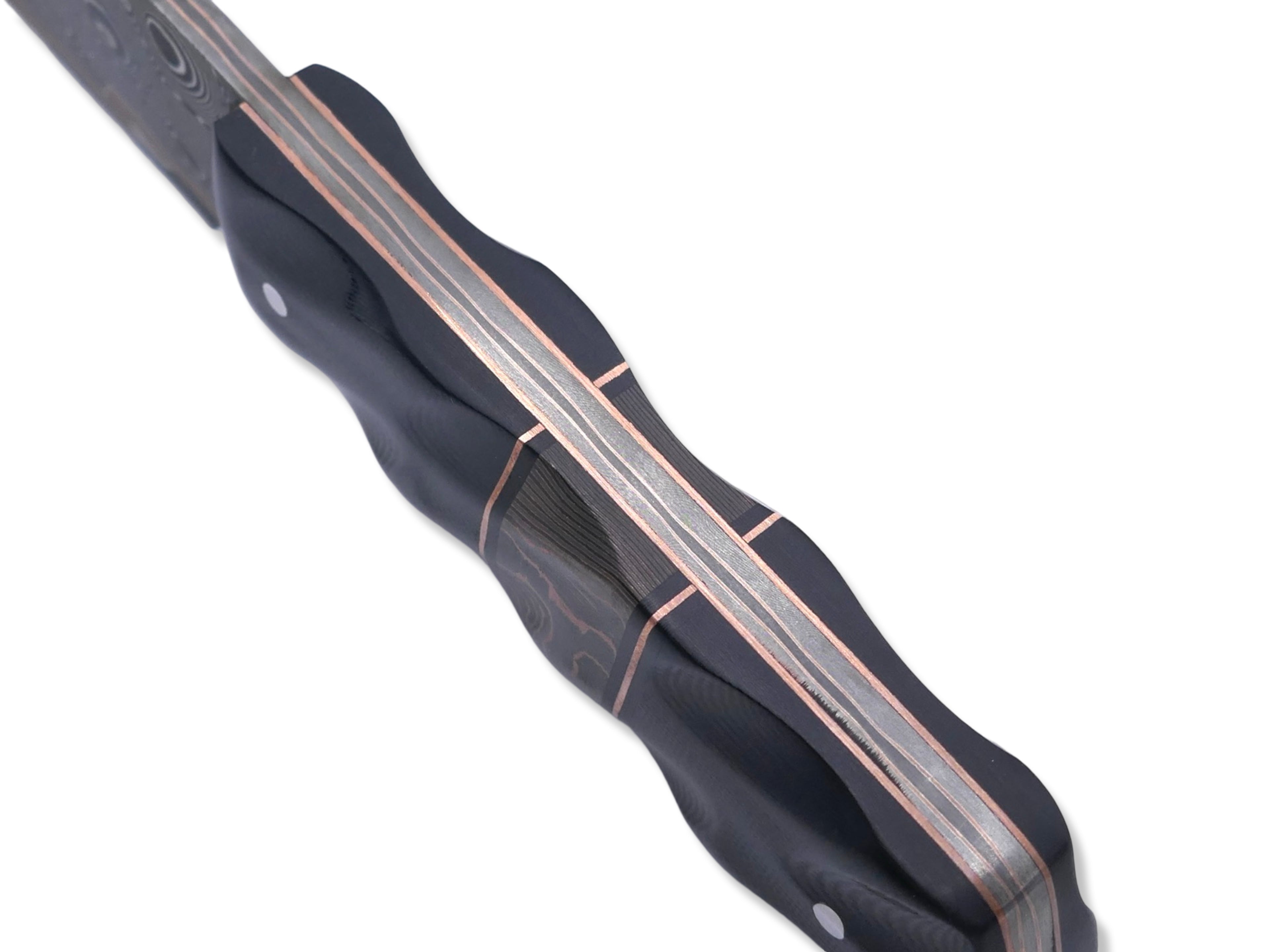 The Ripper x VEGAS FORGE - Custom Copper San Mai Field Craft Knife