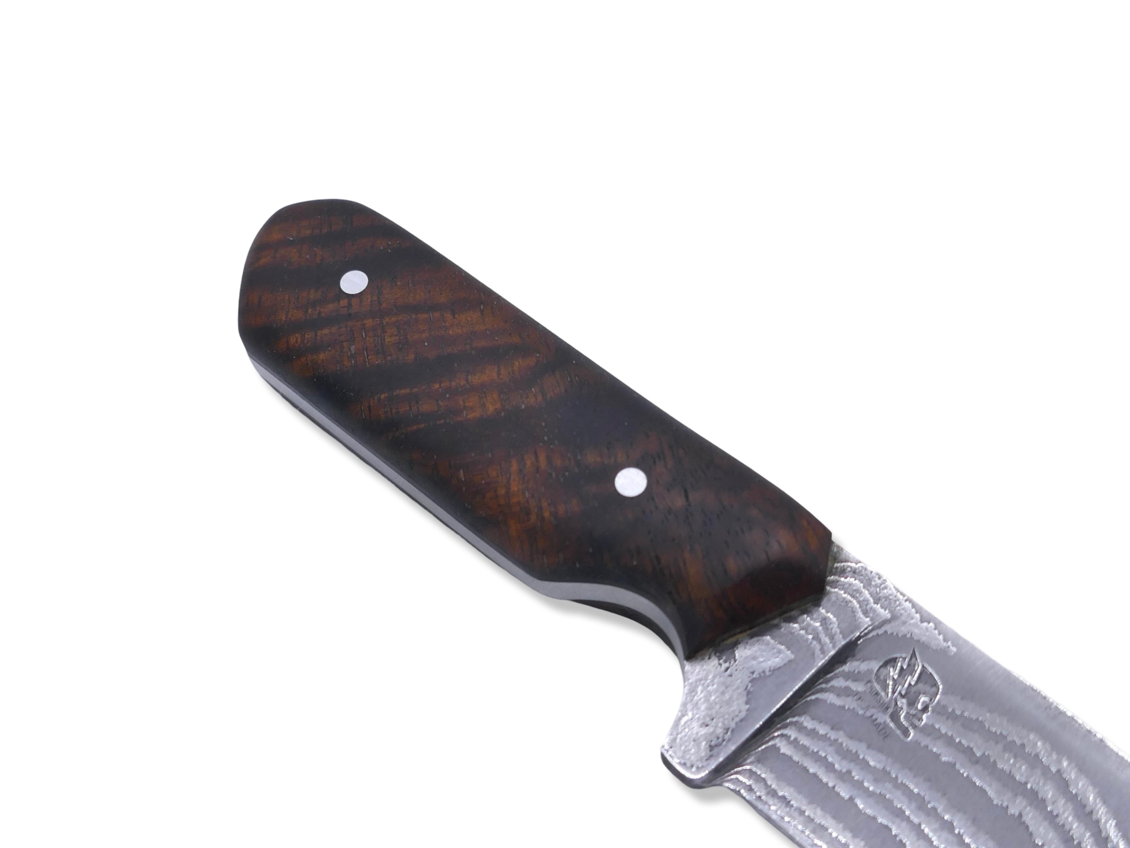 Iron Claw - Vegas Forge Damascus / Hawaiian Koa Handle / Black G-10 Liner