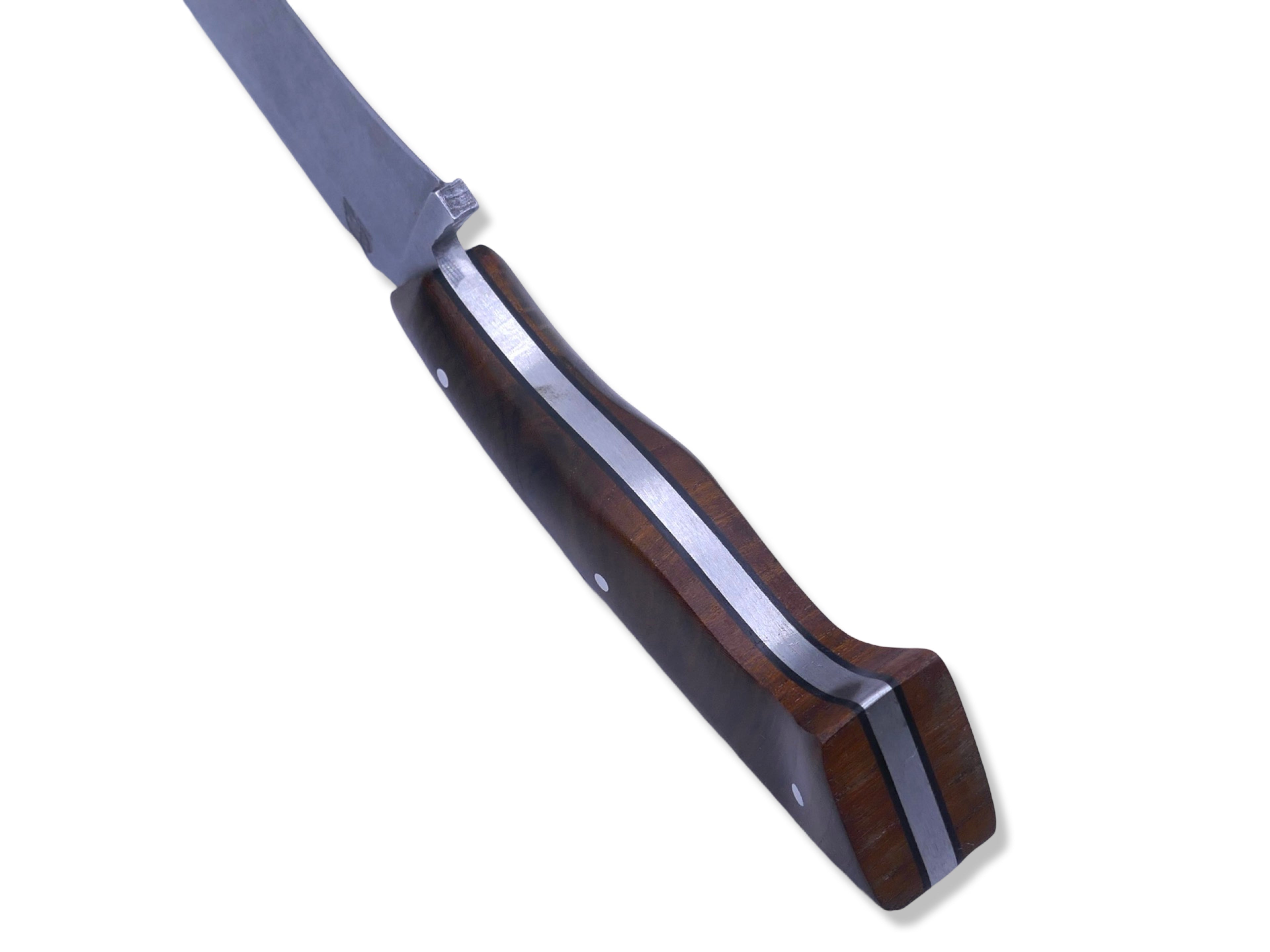 Destroyer - Stonewash / Zelkova Handle / Black G-10 Liner