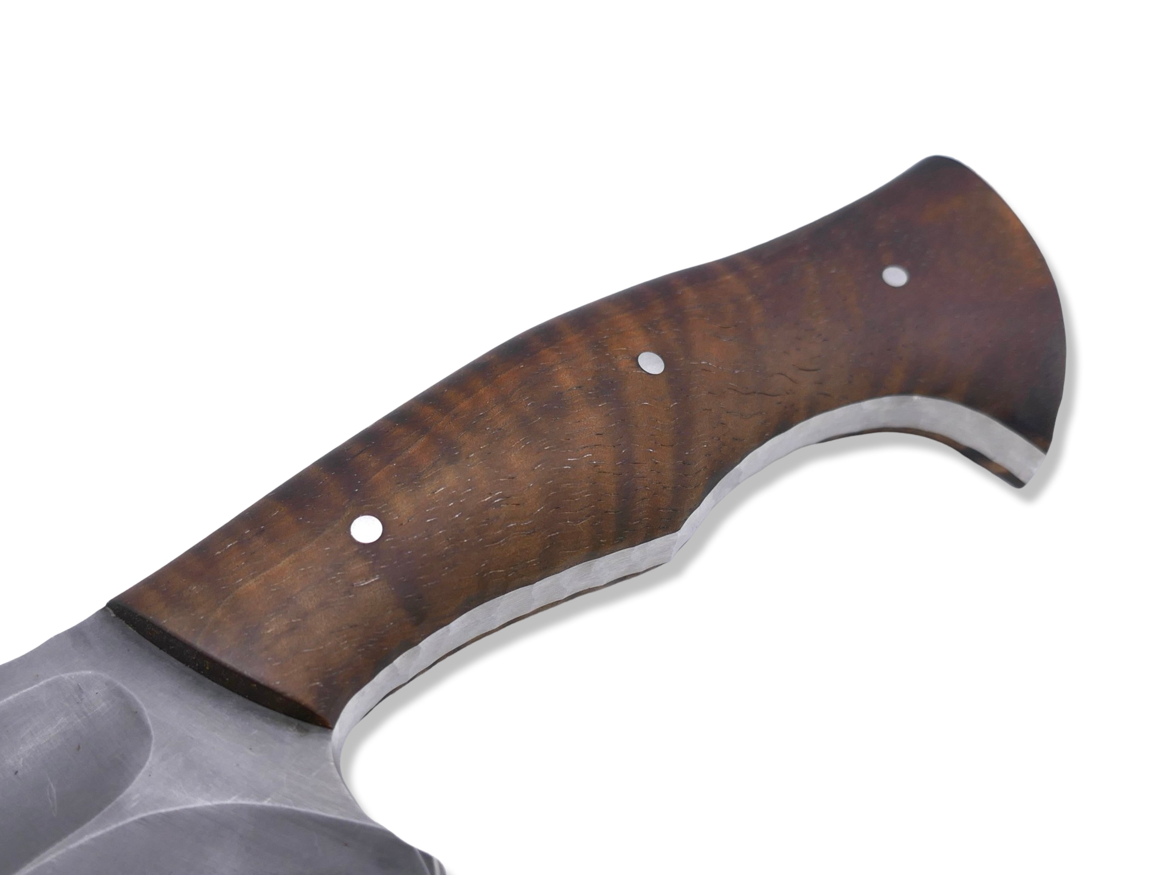 Thunder Bolt - Seth Lopez X Crimson Collab / Nitro V San Mai / Hawaiian Koa Handle / Rock Textured Spine