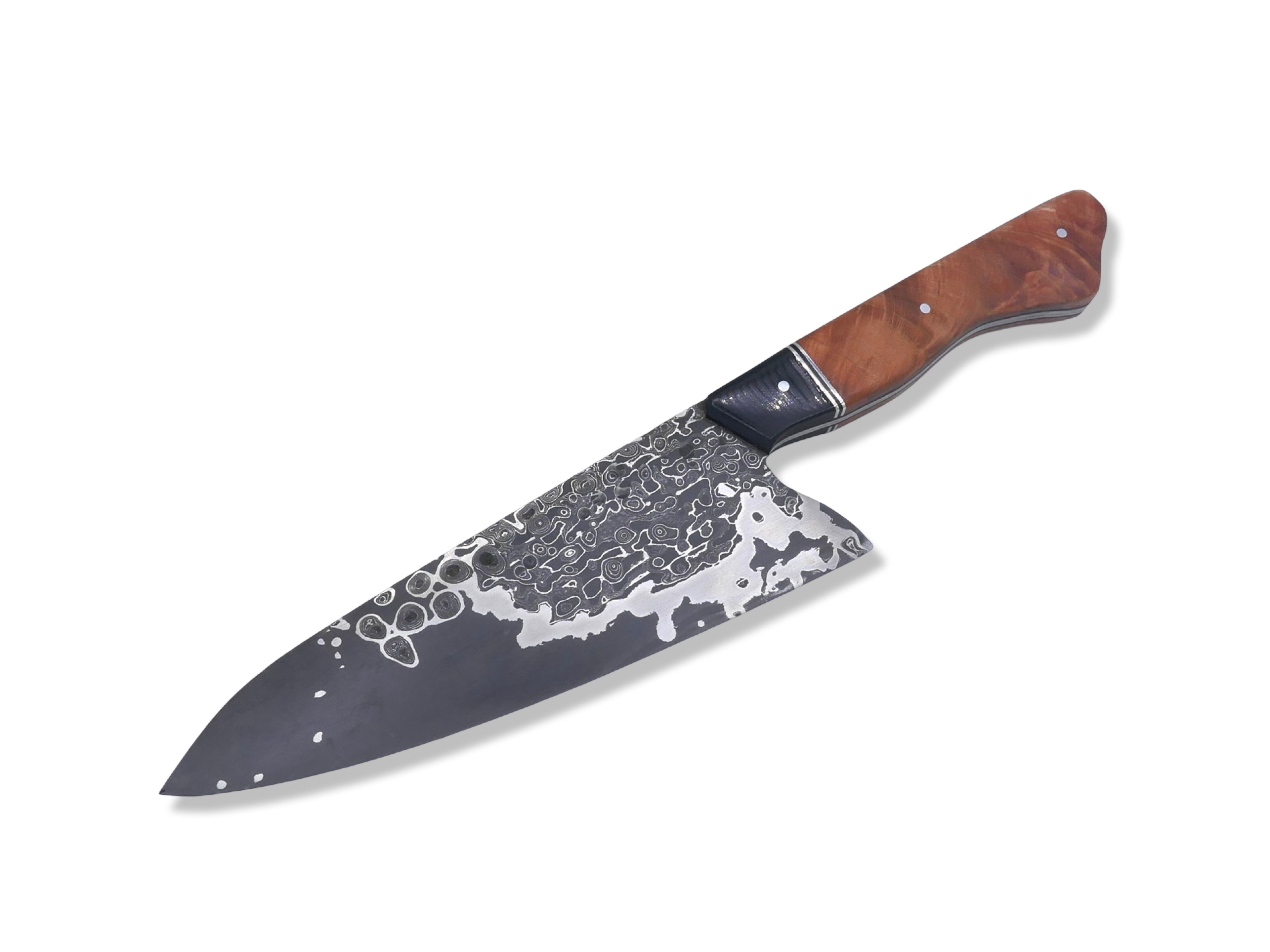 Custom Vegas Forge Stainless Damascus Gyuto