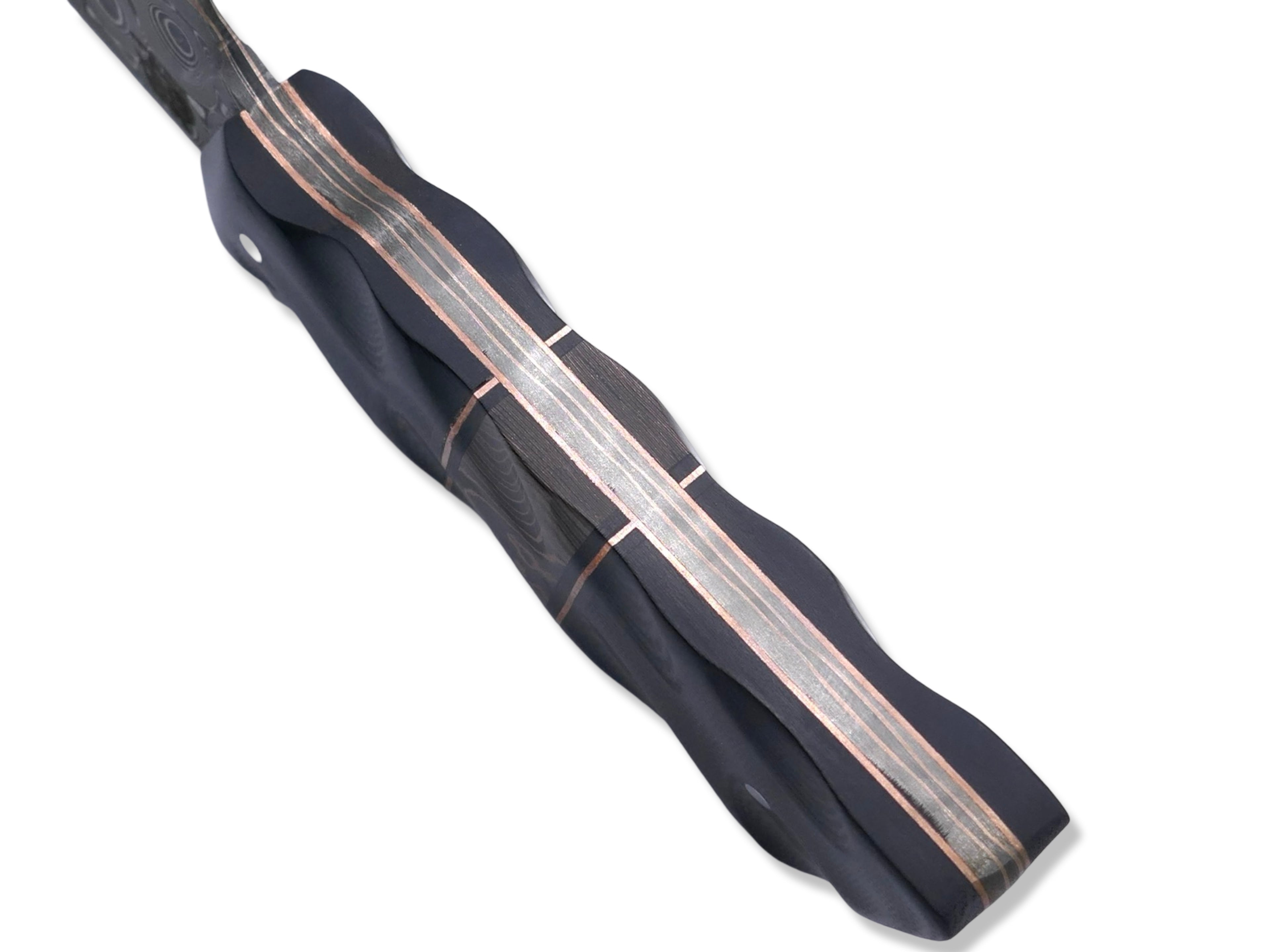 The Ripper x VEGAS FORGE - Custom Copper San Mai Field Craft Knife