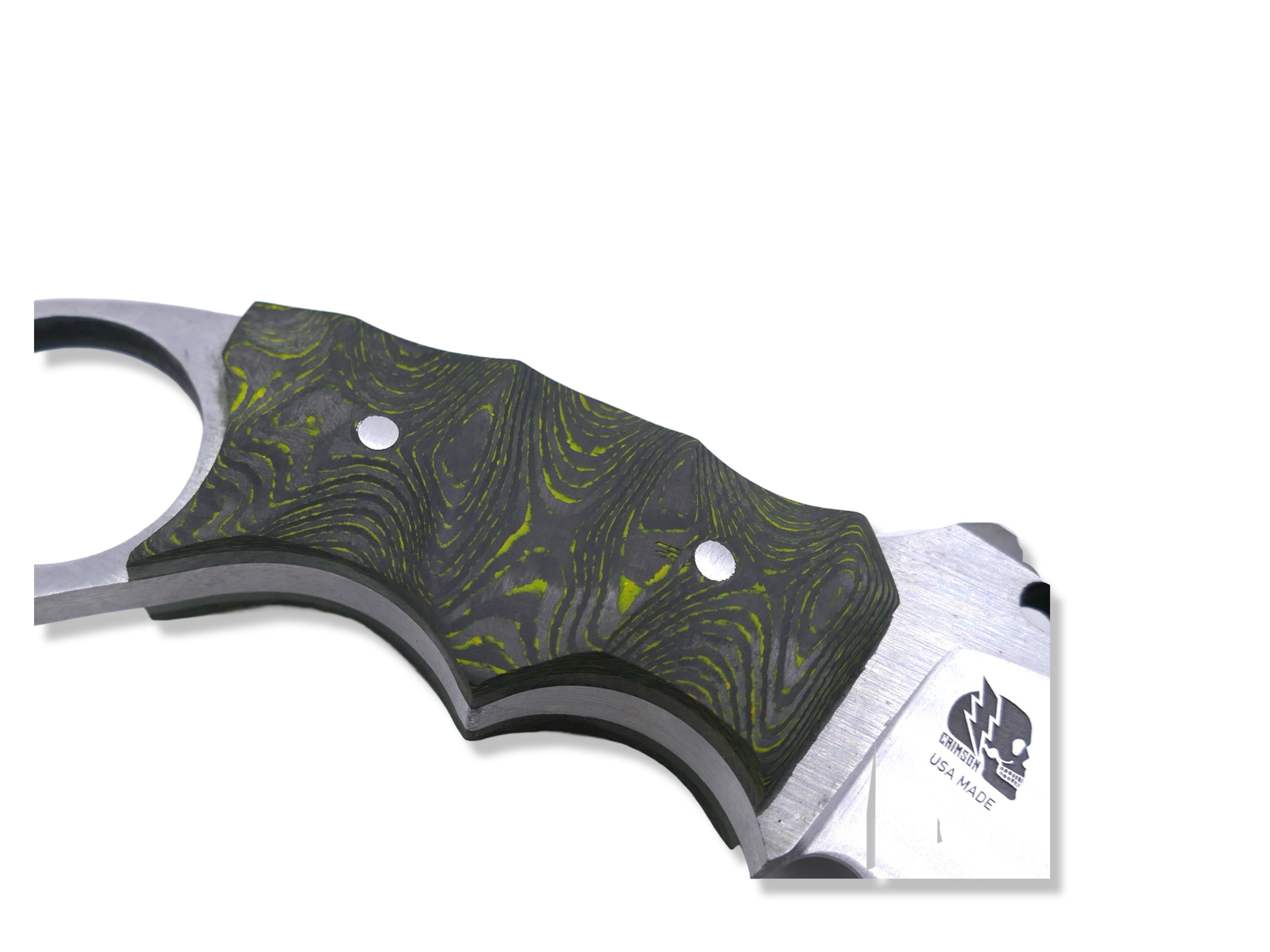 IRON WOLF Custom 1 of 1 - Satin Finish / Toxic Moss Camo Carbon / OD Green Liner