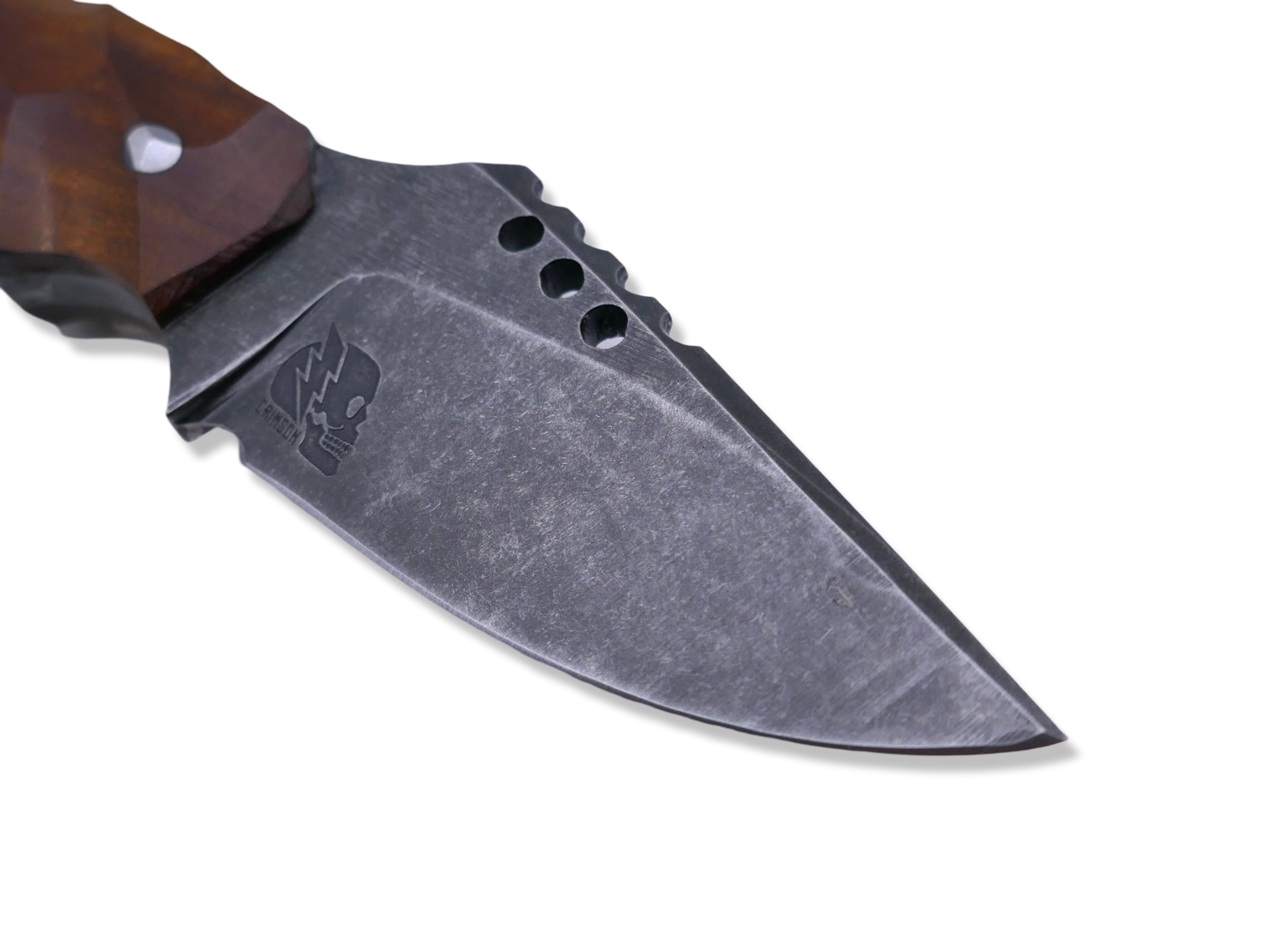 IRON WOLF - Dark Stonewash / Ironwood Handle