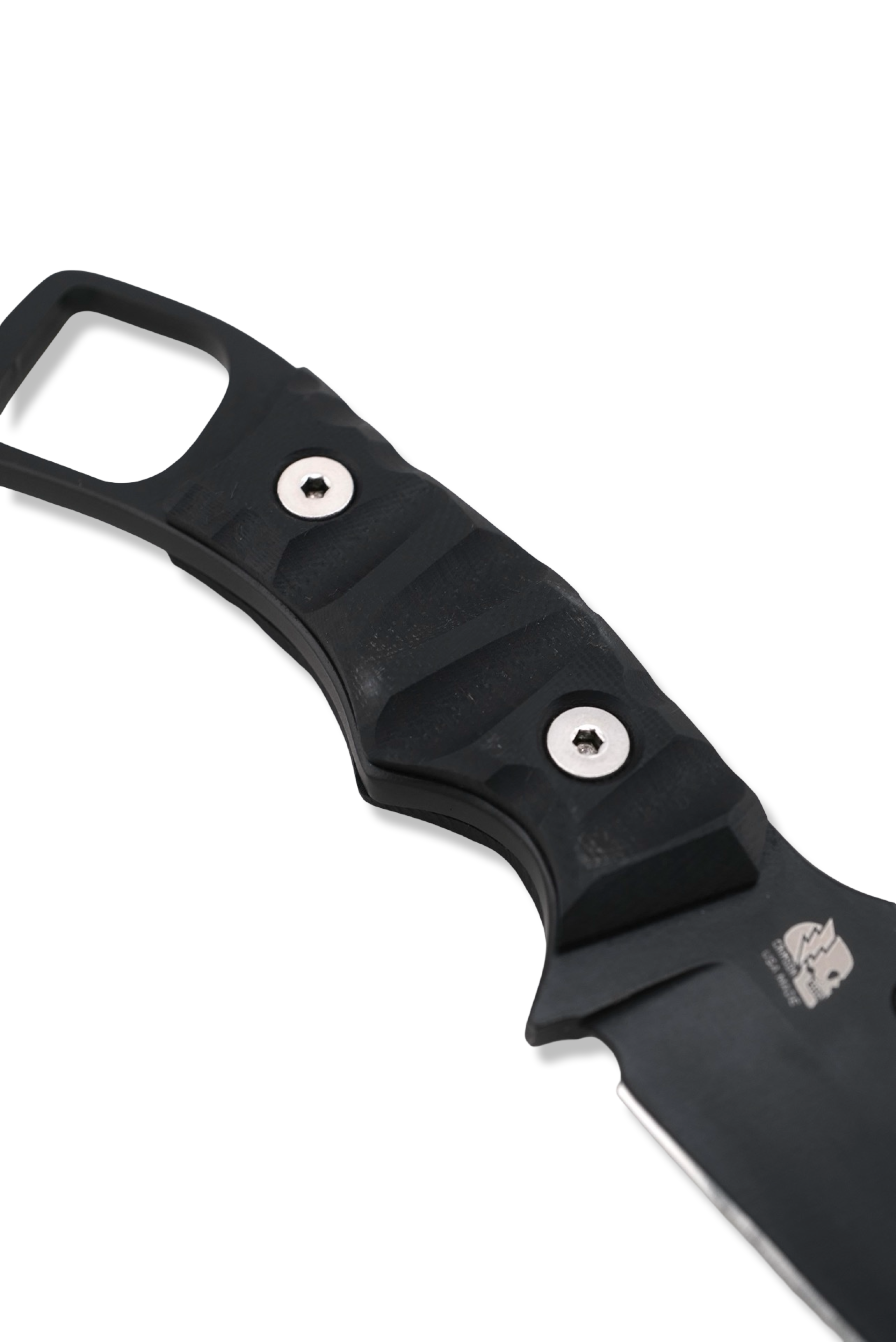 RPM Iron Wolf  “ CORE LORD “ - Black Cerakote / Black G-10 Handle / Limited to 50 Pieces / Leather Sheath Included - Black FRIDAY LIMITED