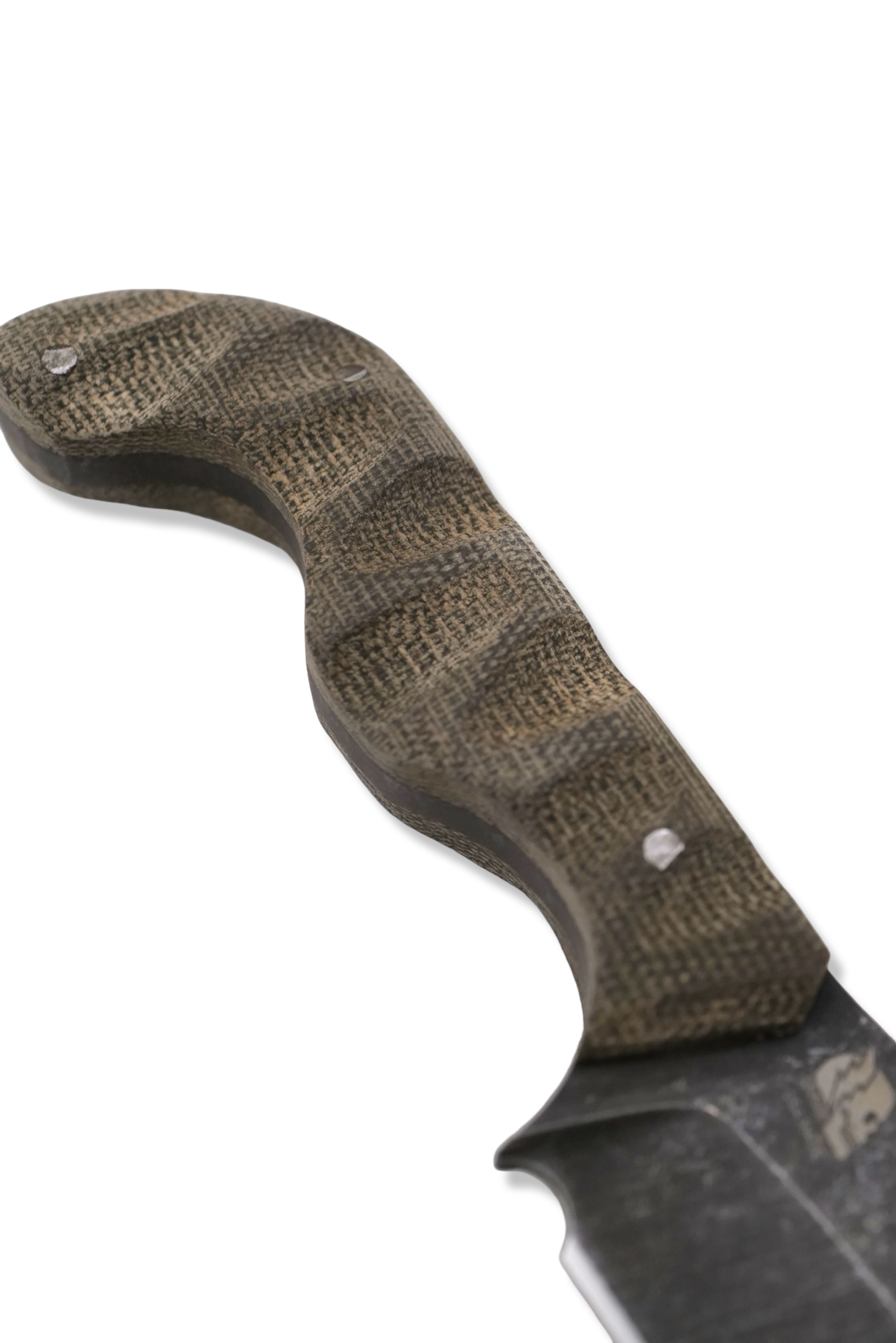 Flum - Dark Stonewash / OD Green Micarta Handle