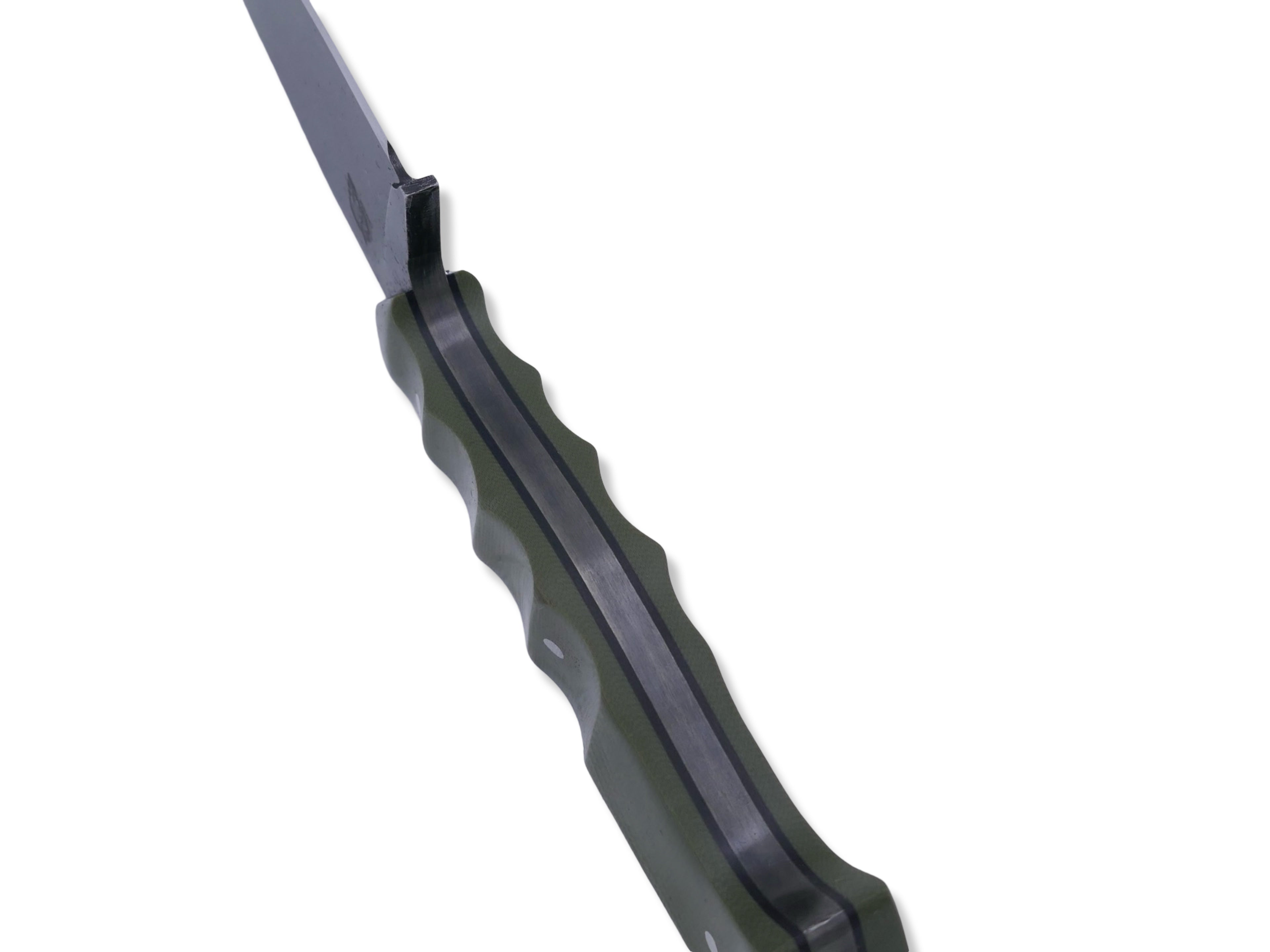 Reaper - Dark Stonewash / OD Green G-10 / Black G-10 Liner