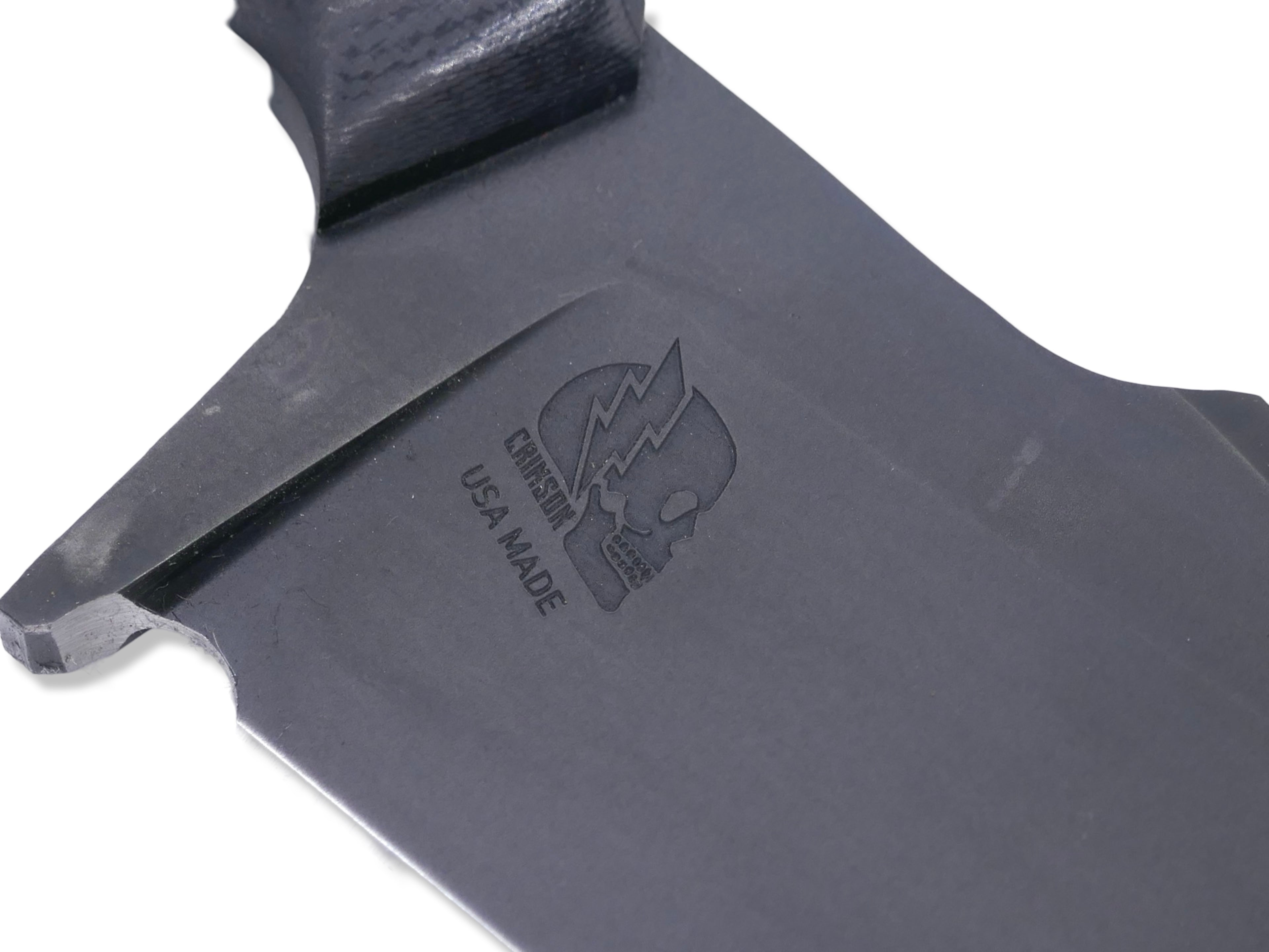 Reaper Custom 1 of 1  - Black Ops / Black G-10 / Camo Carbon Toxic Moss Handle