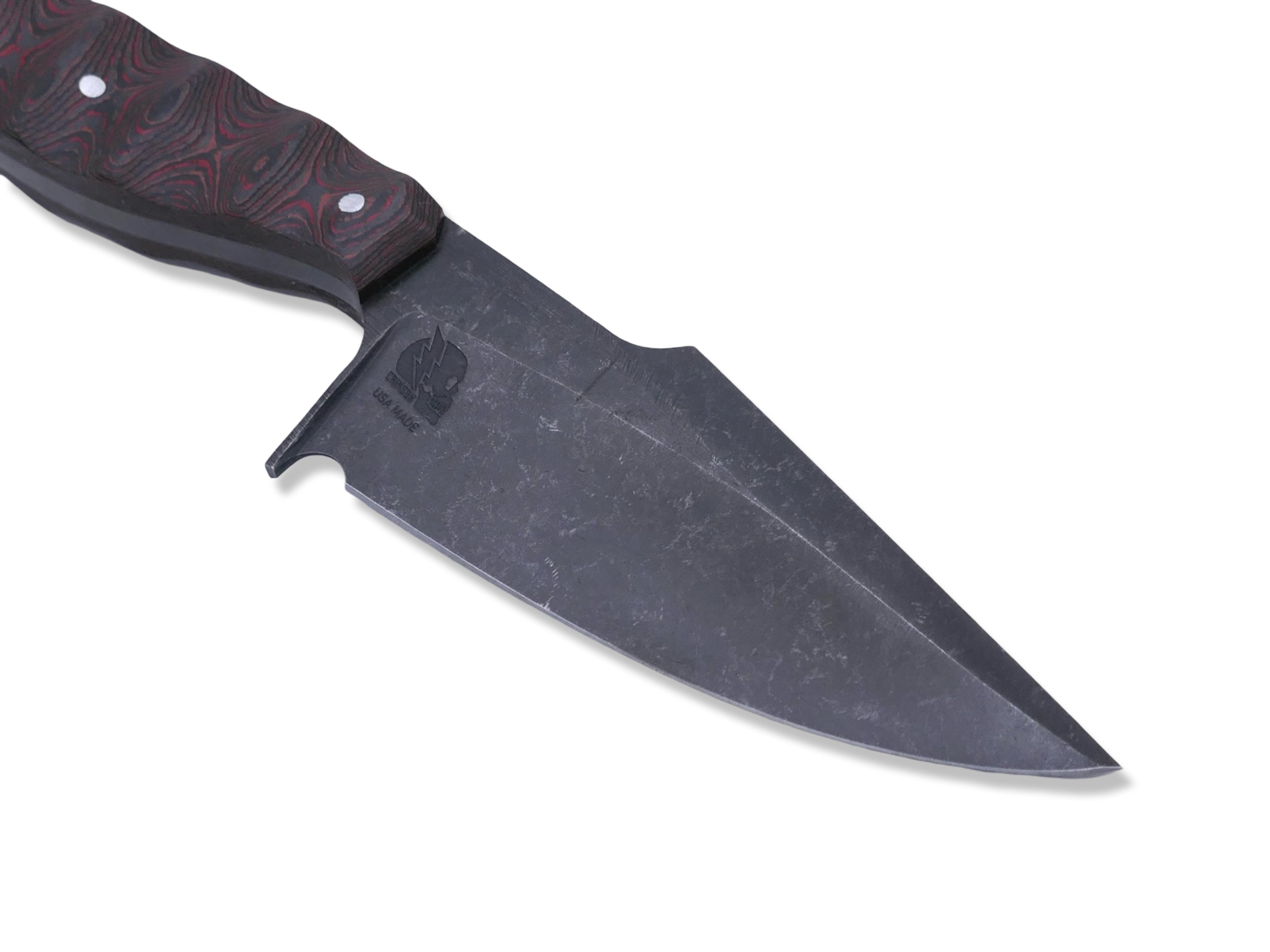 Reaper Custom 1 of 1  - Harpoon Grind / Dark Stonewash / Full Camo Carbon Handle