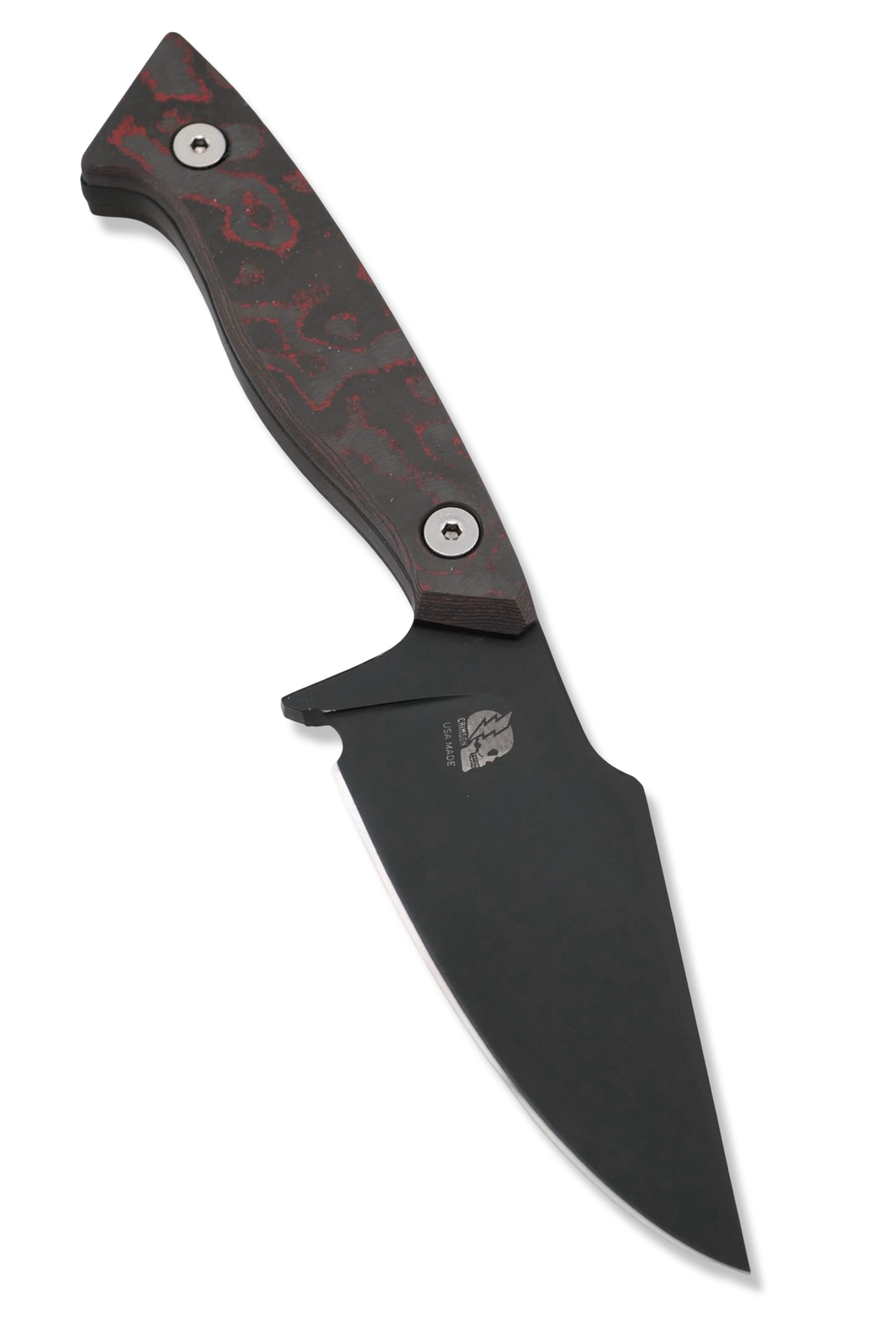Reaper - Black Cerakote / Bolt on Black + Red Camo Carbon Handle