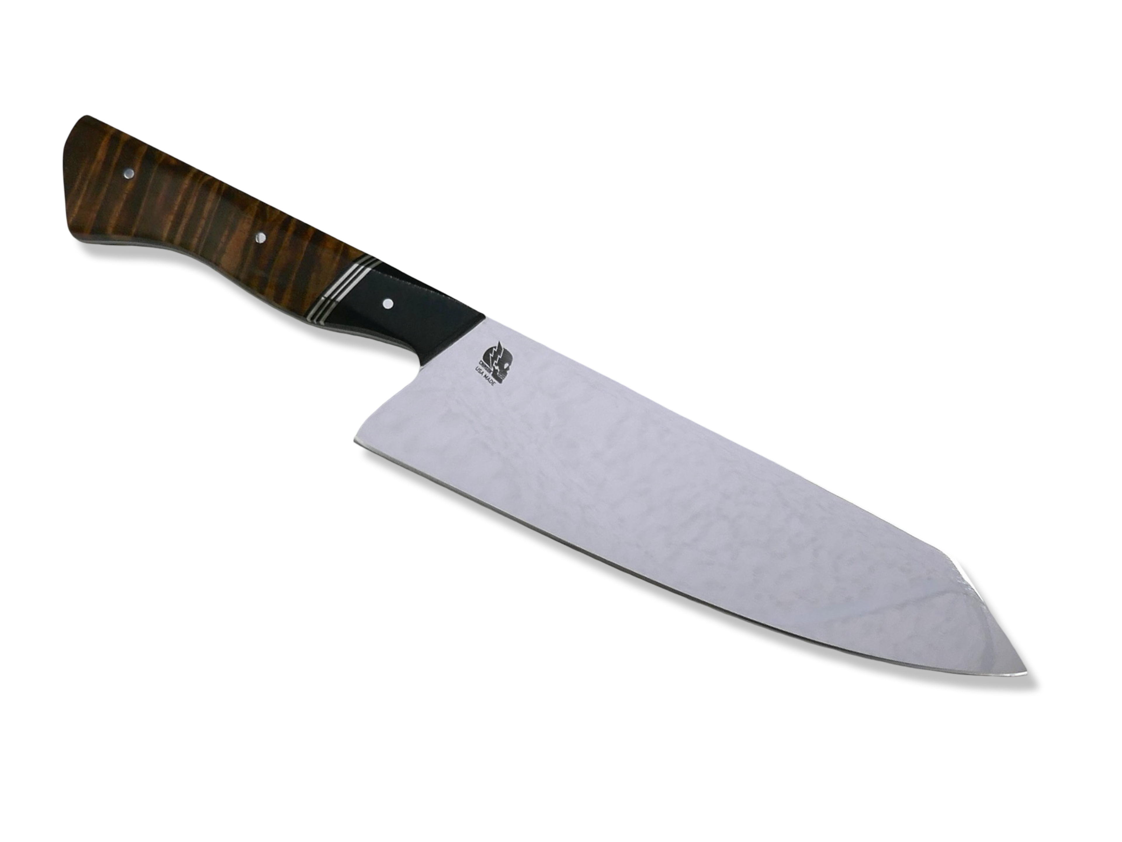 Chef Knife - Mirror Polish / Custom Deep Engraving