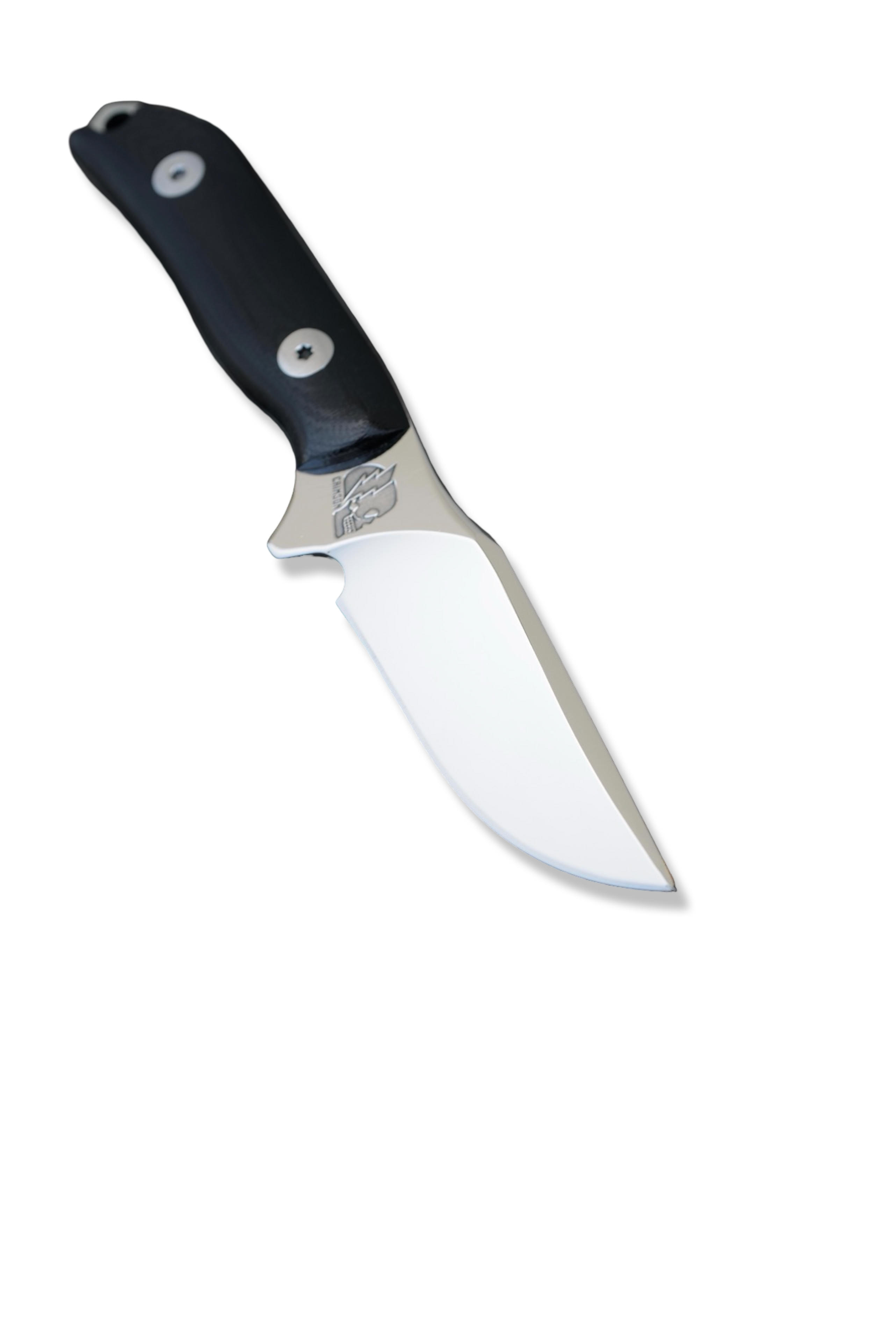 Knight Wolf CUSTOM - Mirror Polish / G-10 Handle / Leather Sheath Included