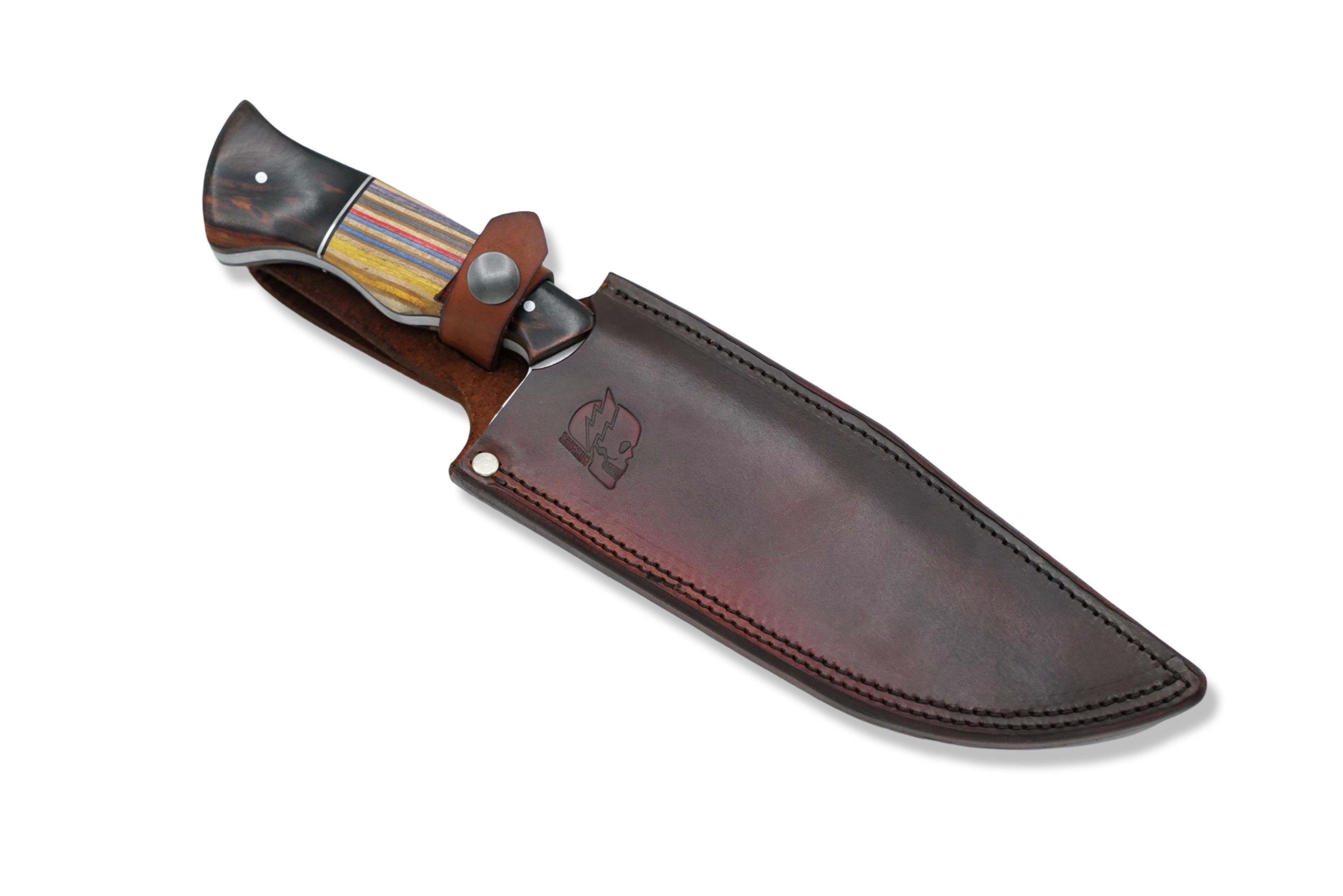 Custom Hollow Ground Bowie / Skateboard Handle