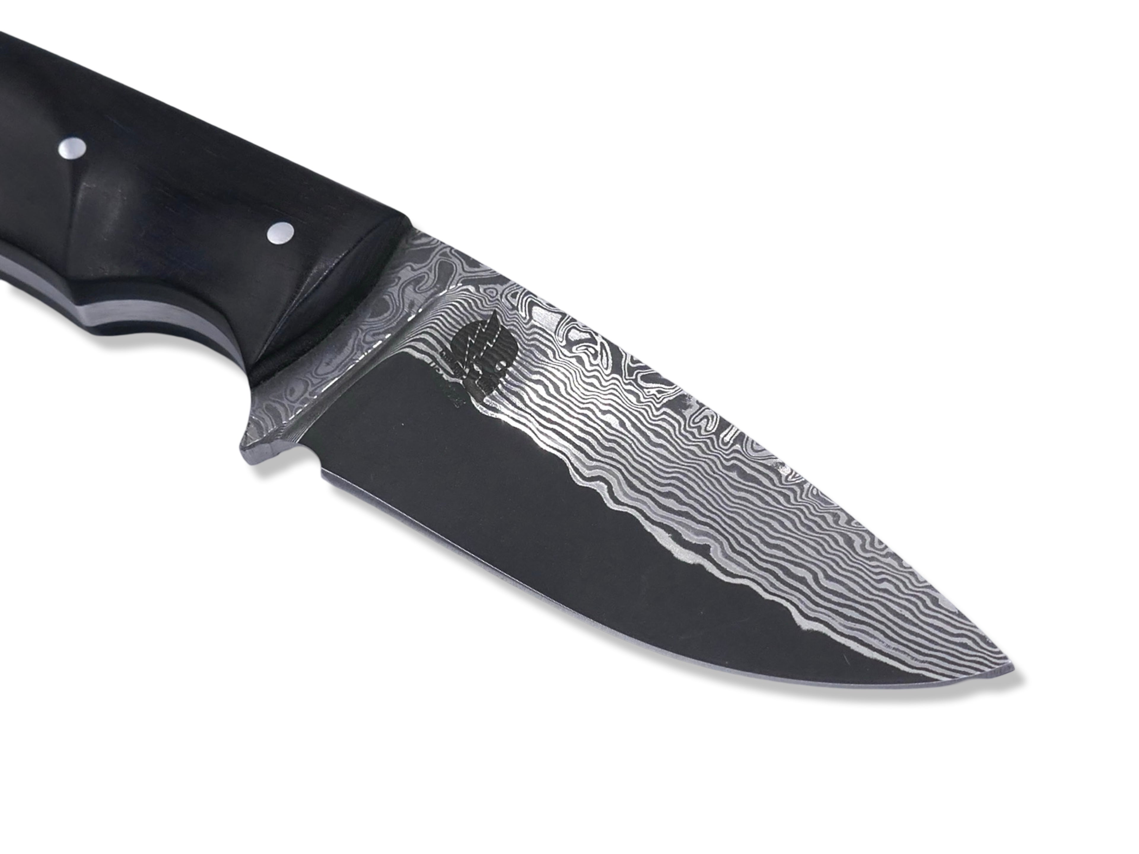 Daytona 1 of 1 Custom - Vegas Forge Stainless Damascus / African Blackwood Handle