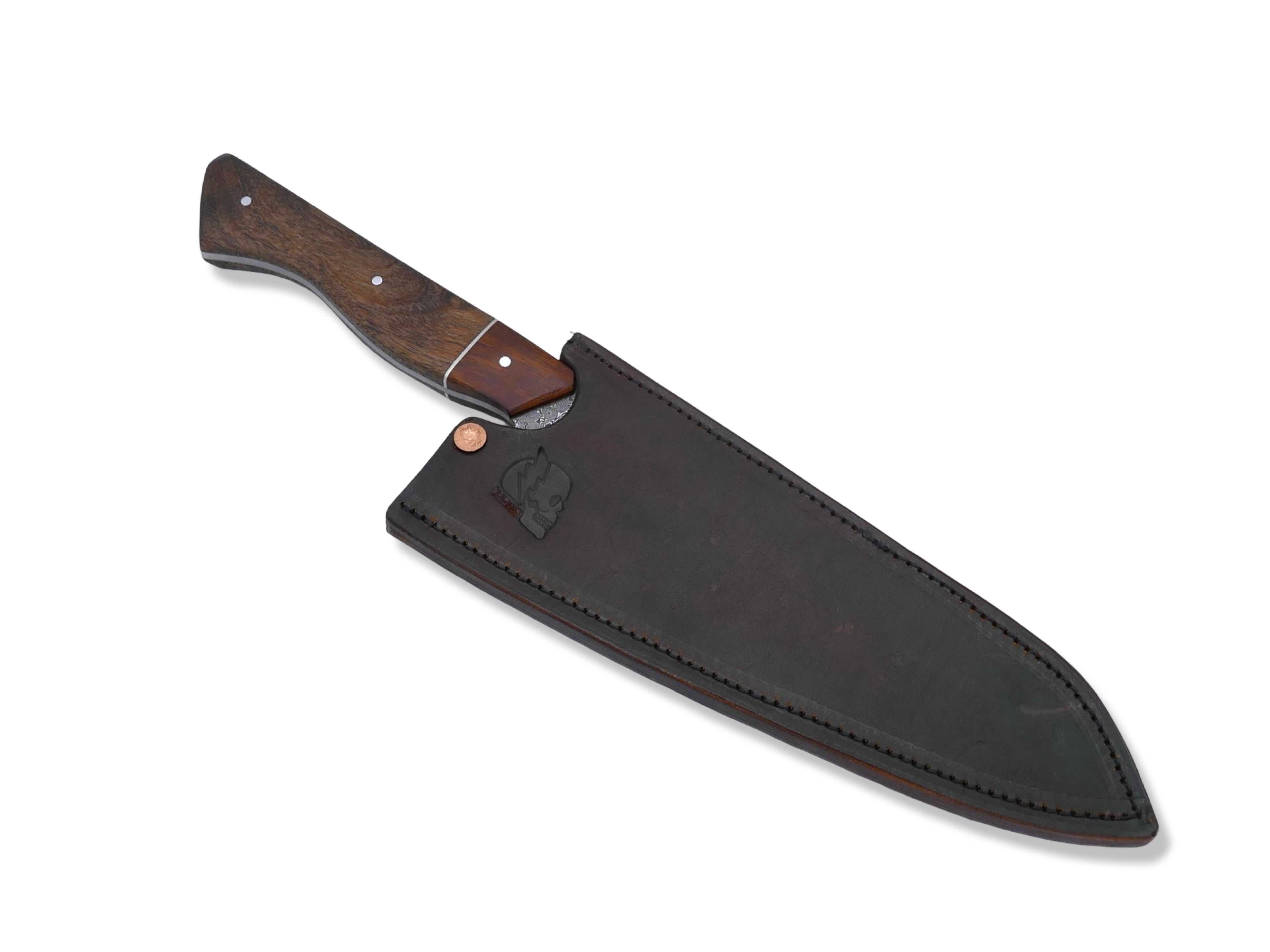 Custom Vegas Forge Stainless Damascus Gyuto