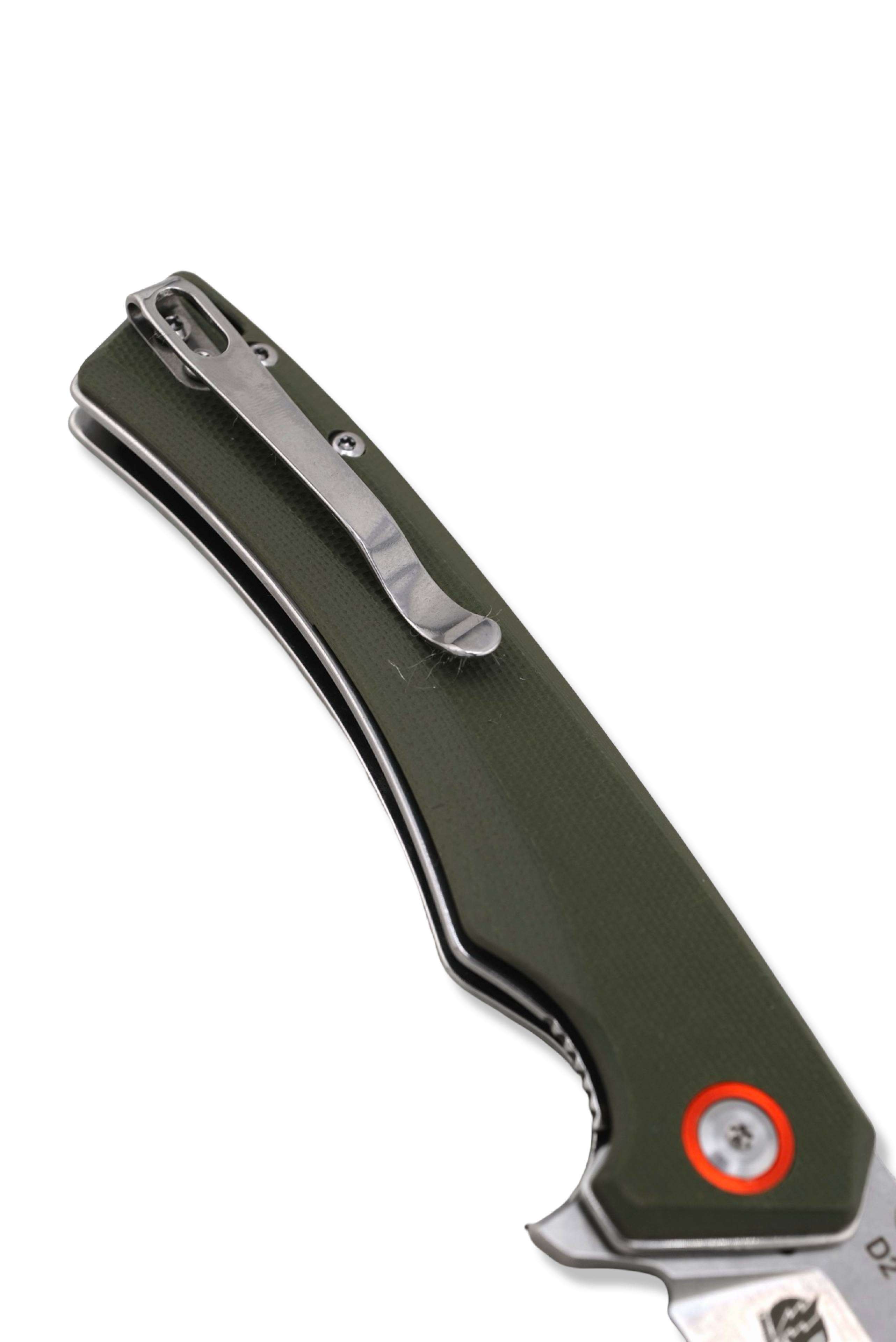 DB5 Tanto Folder - OD Green G-10 Handle / Stonewash