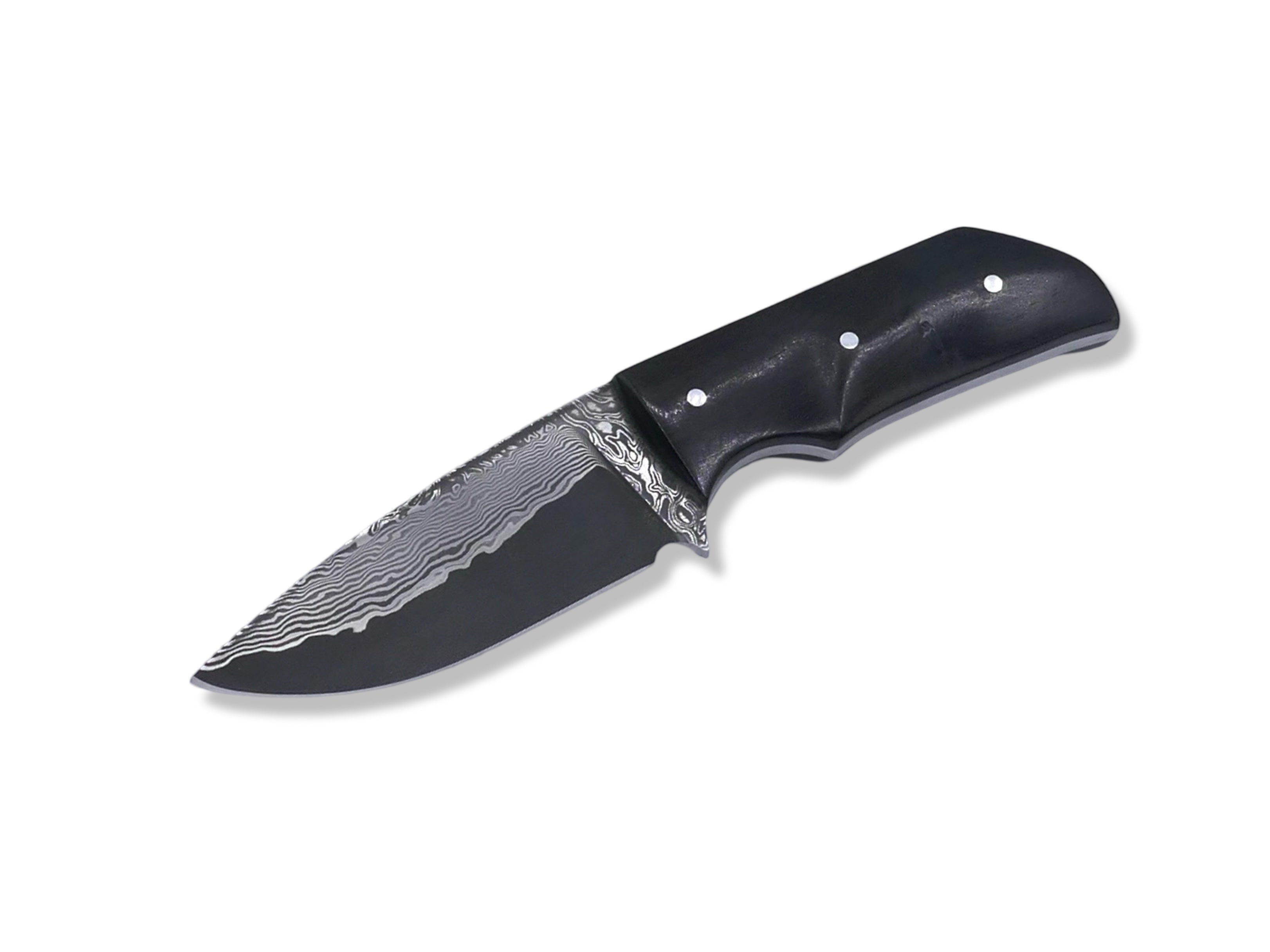 Daytona 1 of 1 Custom - Vegas Forge Stainless Damascus / African Blackwood Handle