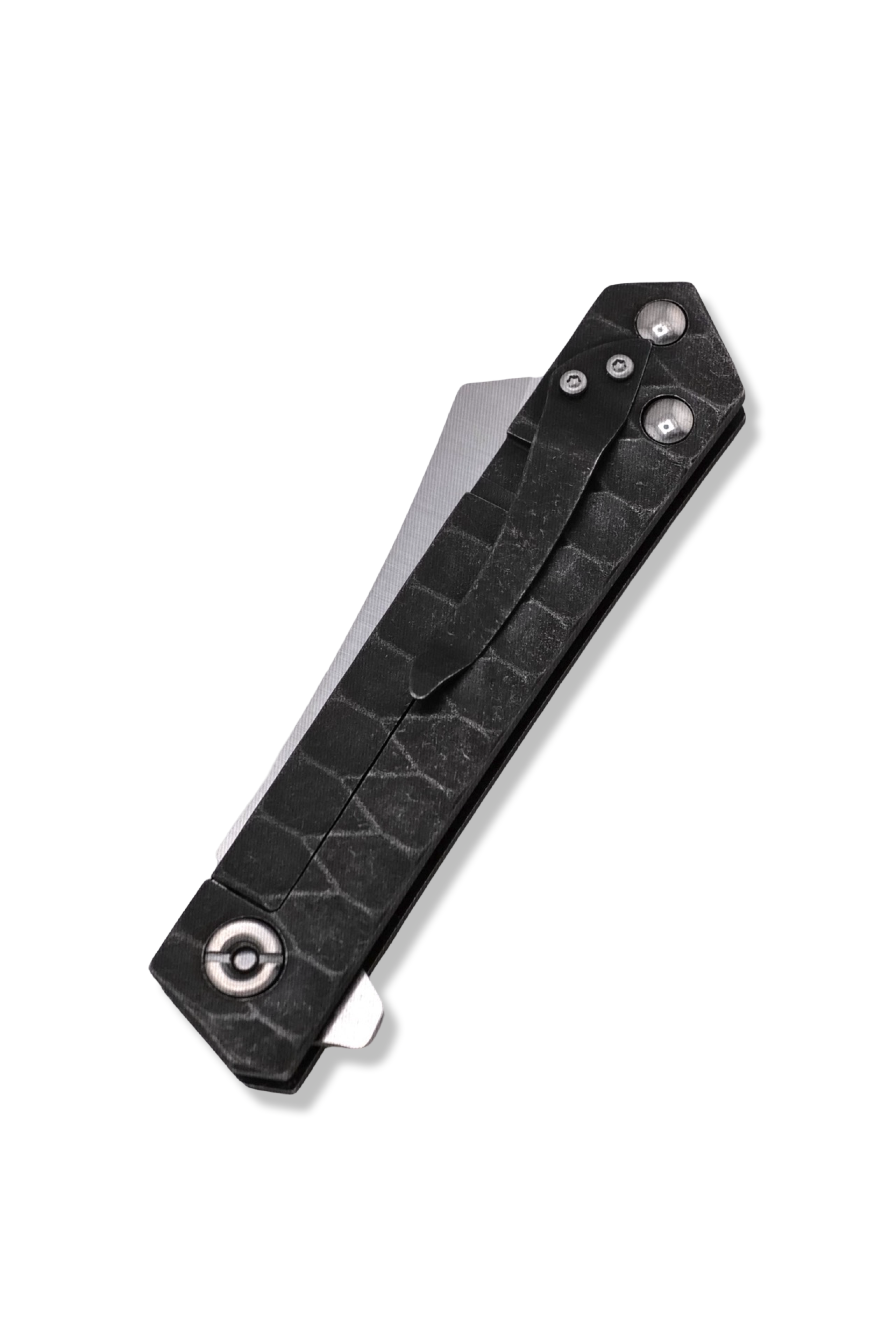 The Wayne Folder - Scale Textured Handle / Satin Finish