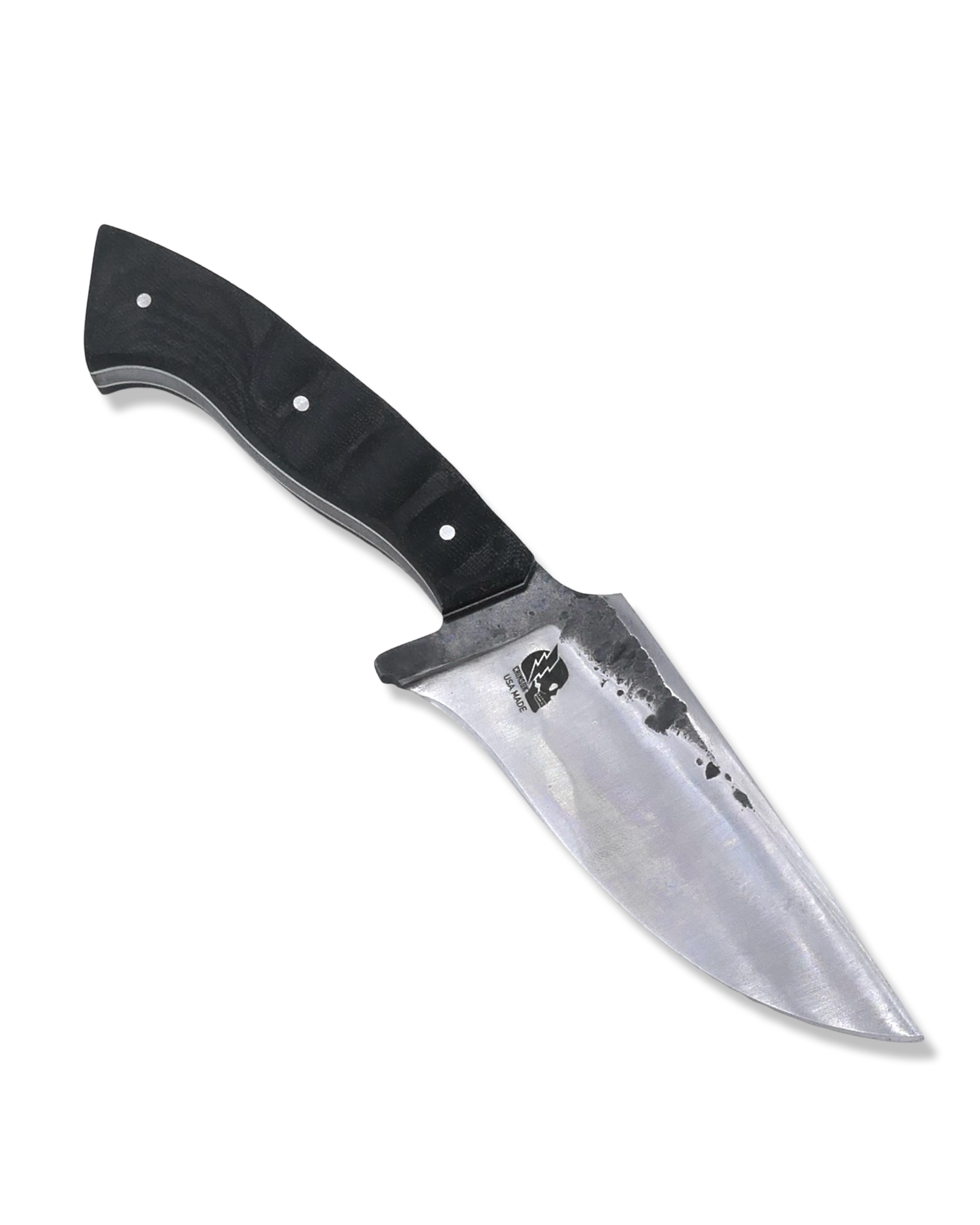 Destroyer Forged Custom - Two Tone Finish / Micarta Handle / White G-10 Liner / Sheath Included