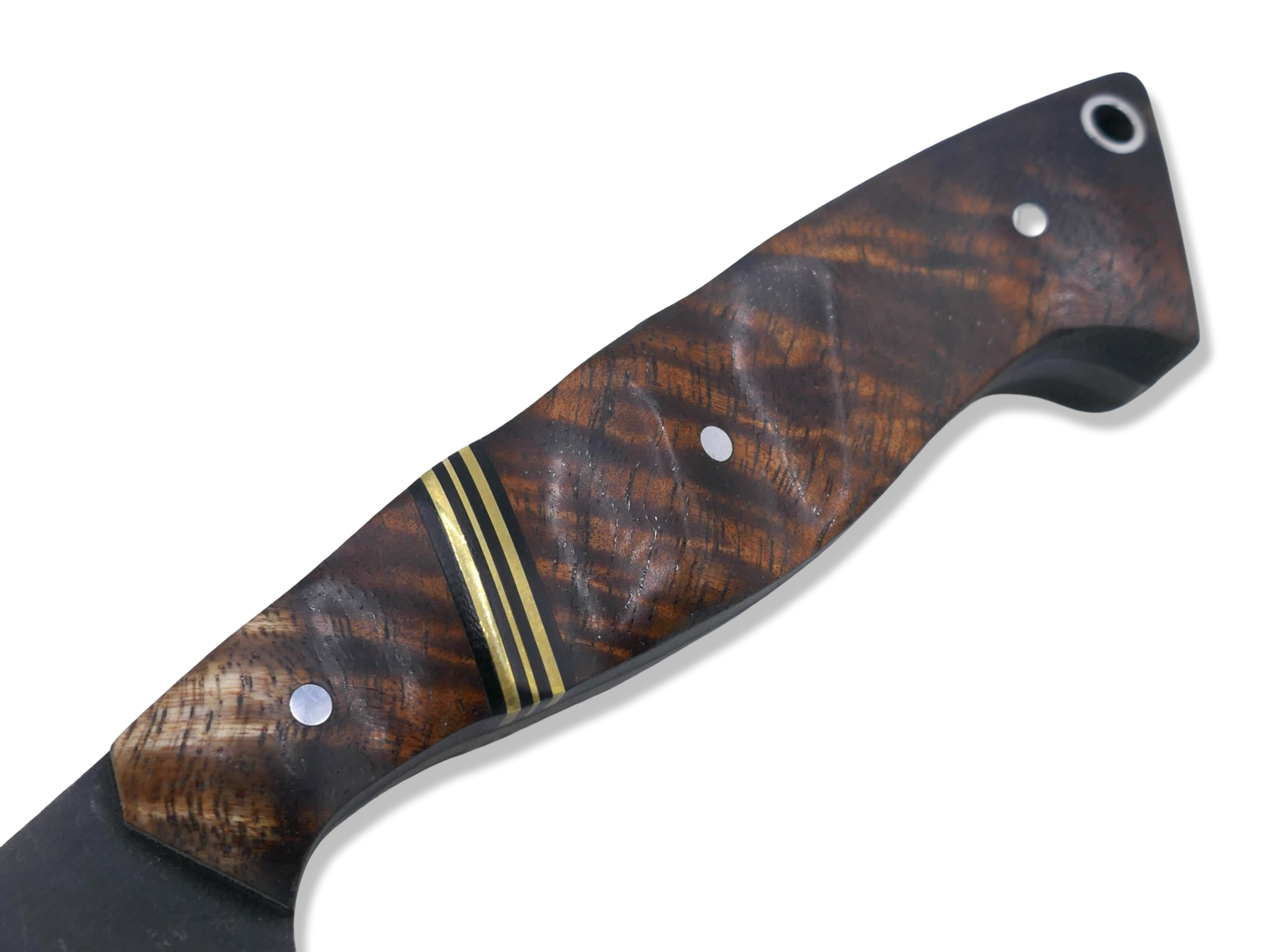 Kreaper Custom 1 of 1 -  Hawaiian Koa / Triple Brass Split